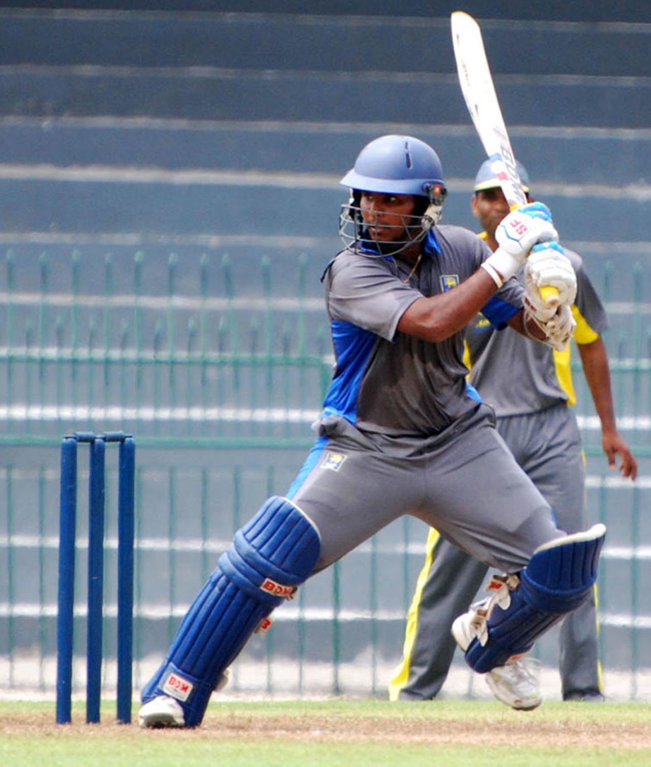Dilshan Munaweera cuts during his unbeaten fifty, Kandurata v Basnahira, Sri Lanka Cricket inter-provincial Twenty20, R Premadasa Stadium, Colombo, July 26, 2011