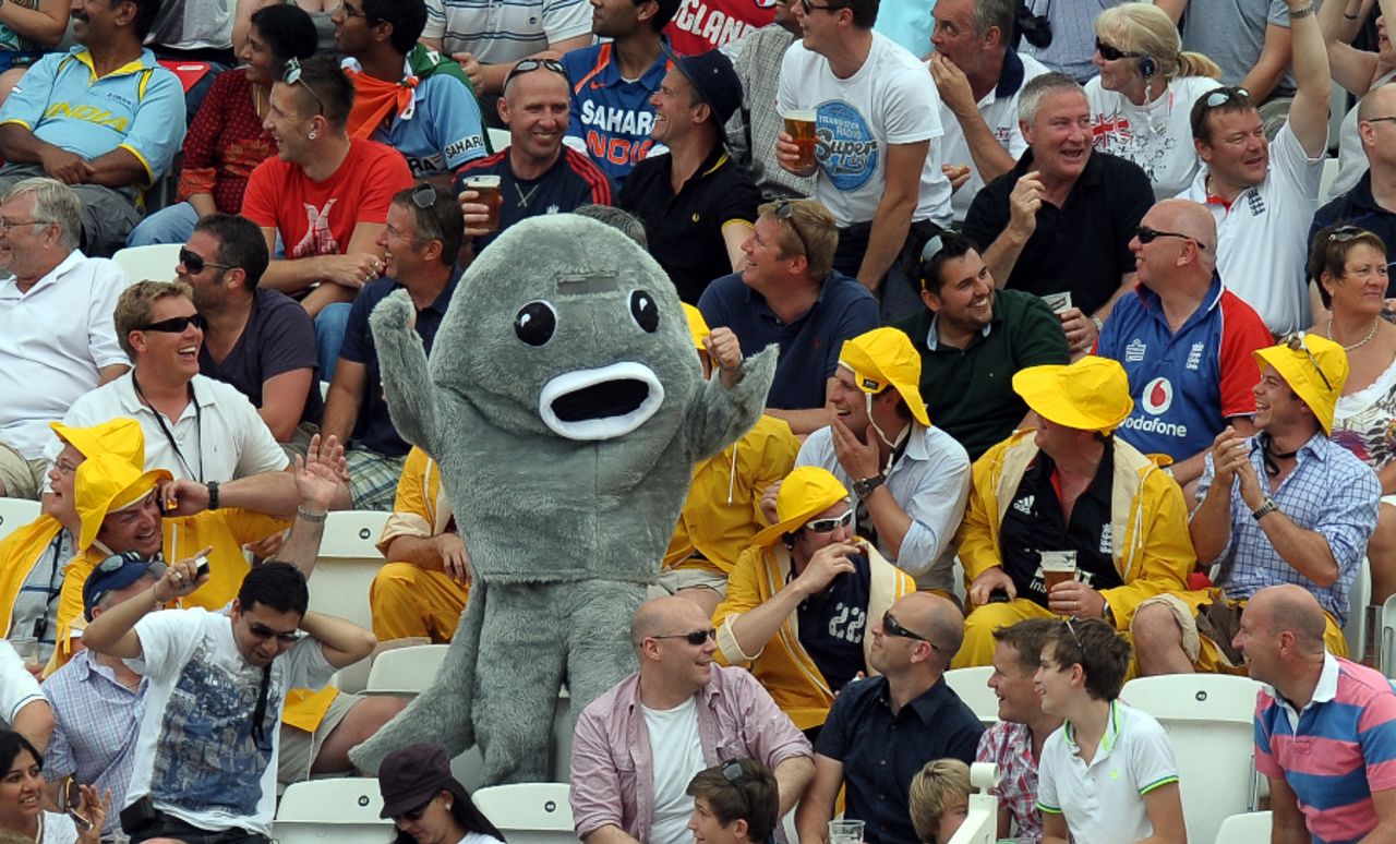 There were some creatively dressed members of the Trent Bridge crowd, England v India, 2nd npower Test, Trent Bridge, 3rd day, July 31, 2011