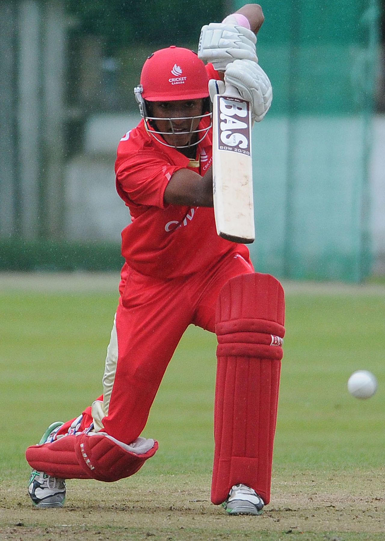 Nitish Kumar scored 150 but could not prevent a PNG victory, Canada U-19s v Papua New Guinea U-19s, Eglinton, August 6, 2011