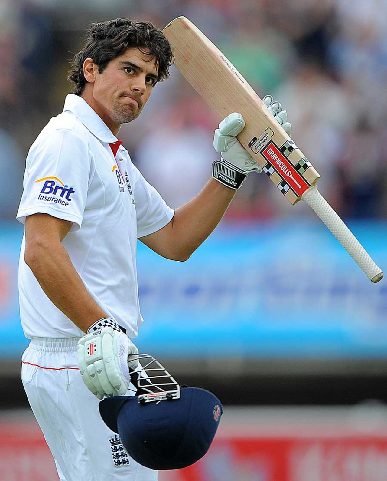 Alastair Cook piled it on, reaching his double-century in the first session, England v India, 3rd npower Test, Edgbaston, 3rd day, August 12, 2011