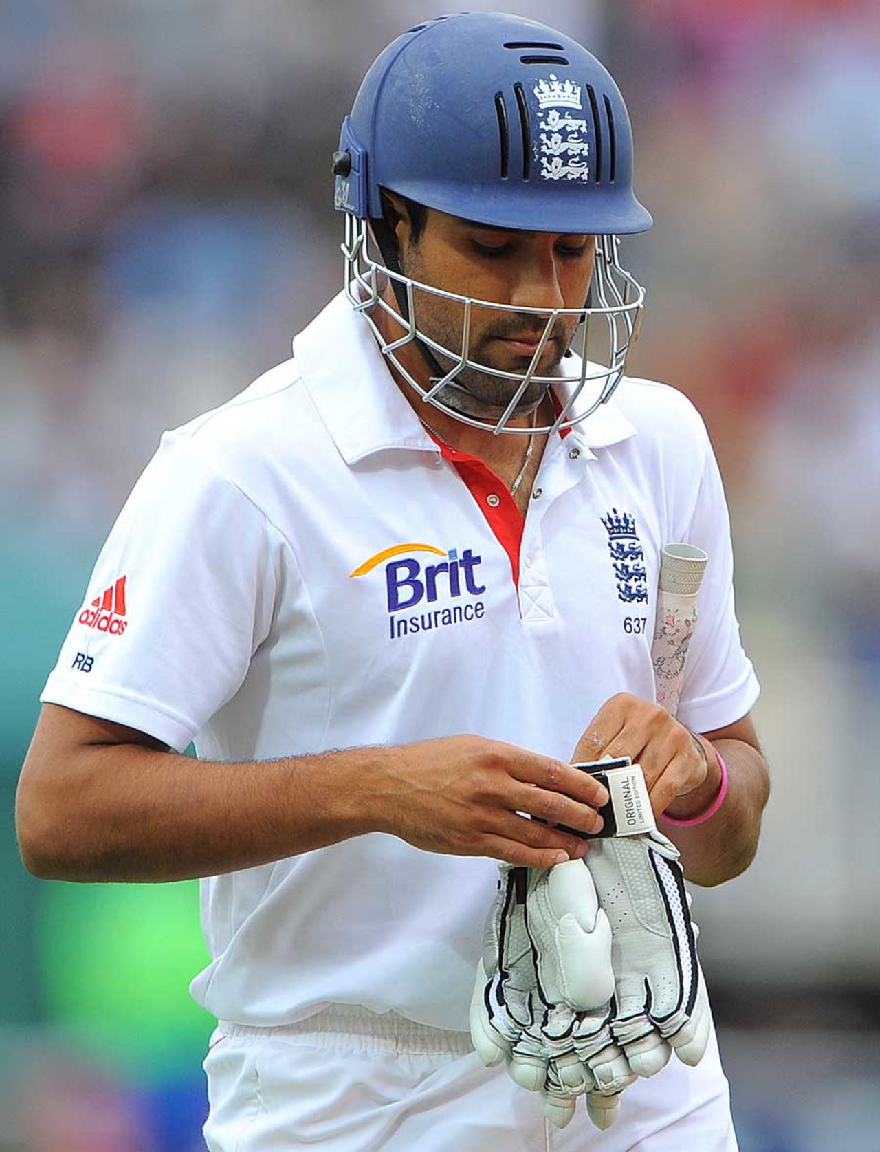 Ravi Bopara didn't last long in his comeback Test, England v India, 3rd npower Test, Edgbaston, 3rd day, August 12, 2011