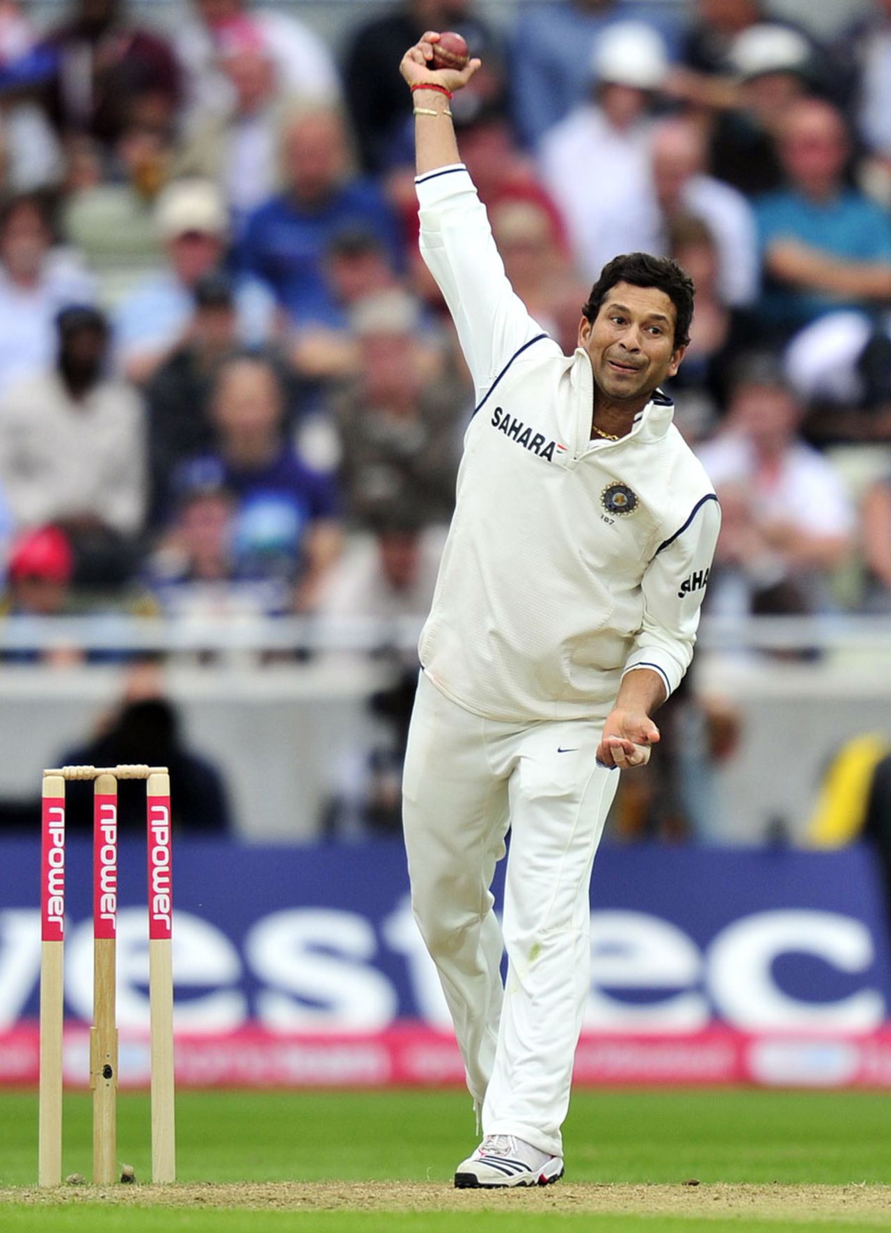 Even Sachin Tendulkar's bag of tricks could not dislodge Alastair Cook, England v India, 3rd npower Test, Edgbaston, 3rd day, August 12, 2011
