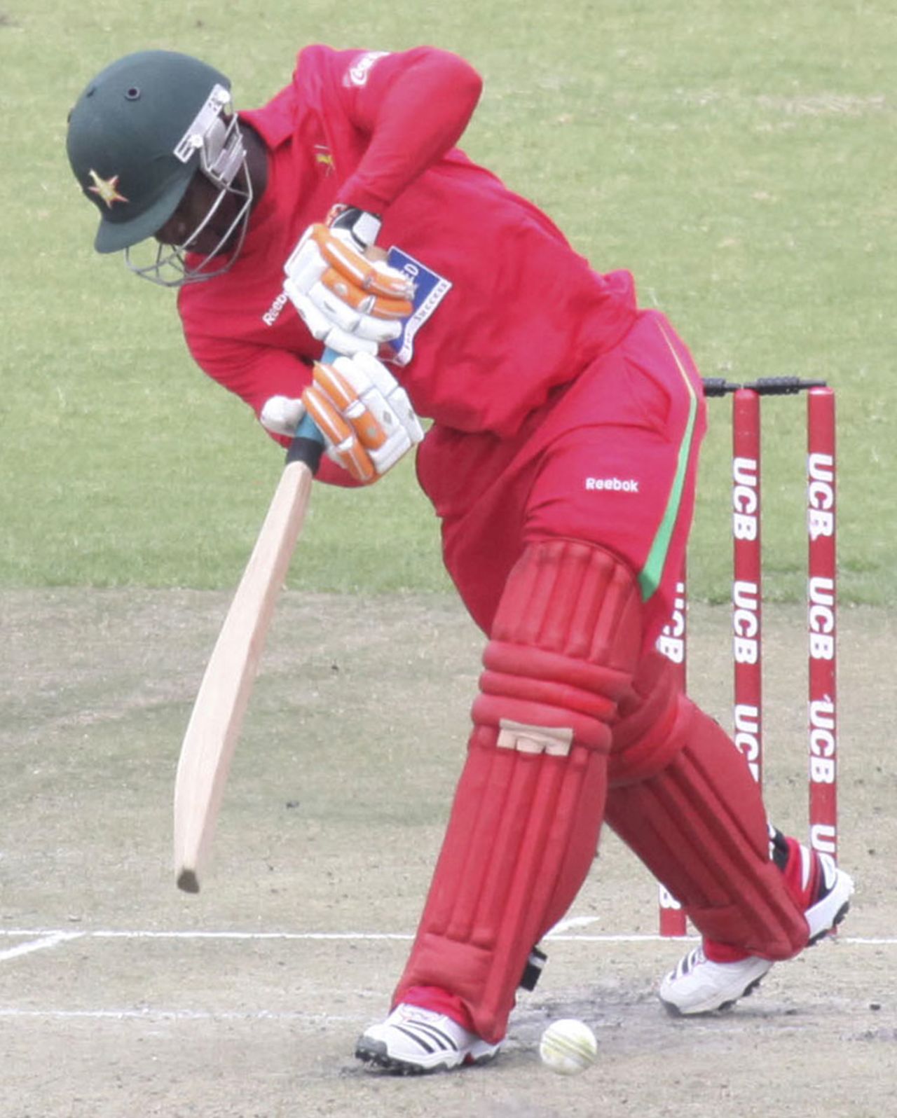 Tatenda Taibu top scored for Zimbabwe with 83, Zimbabwe v Bangladesh, 3rd ODI, Harare, August 16, 2011