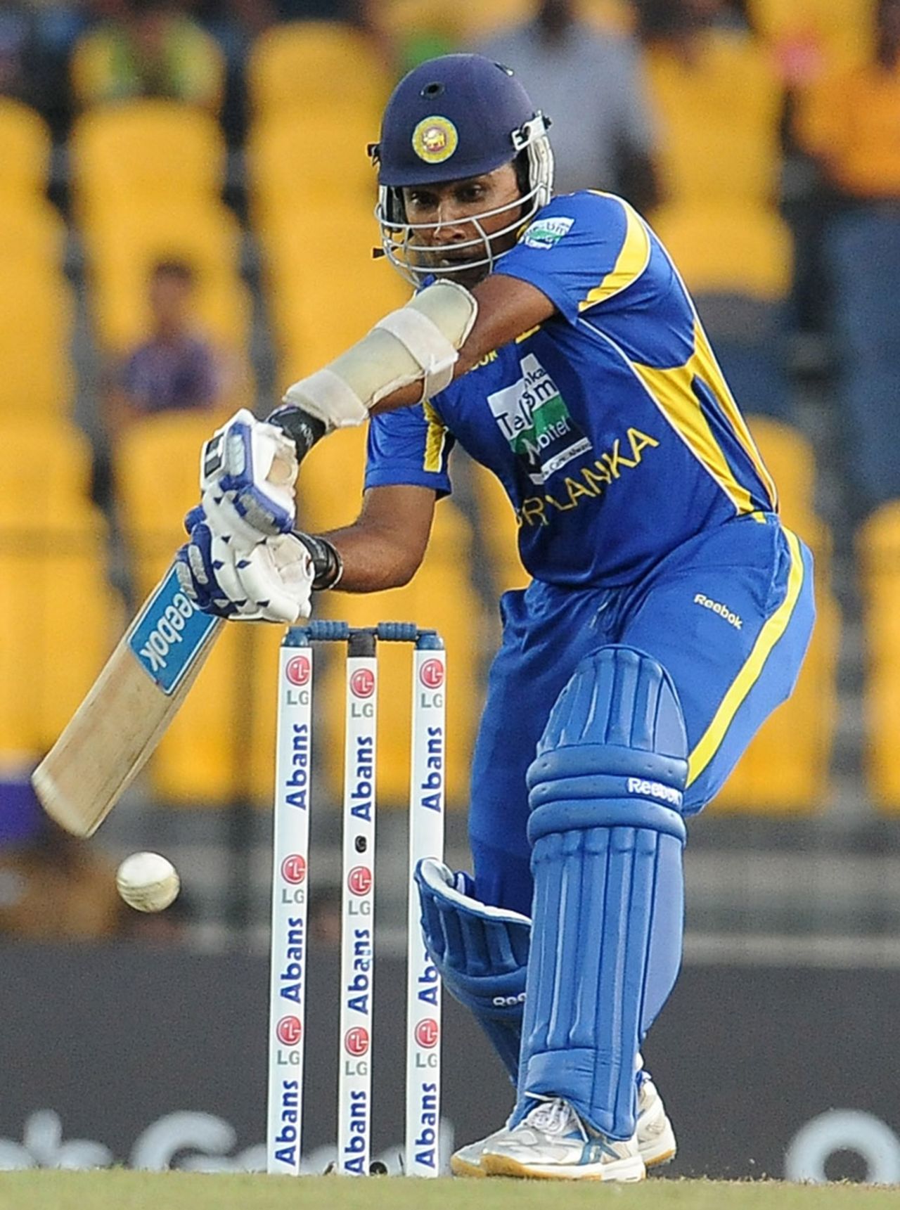Mahela Jayawardene made a quick 36, Sri Lanka v Australia, 3rd ODI, Hambantota, August 16, 2011