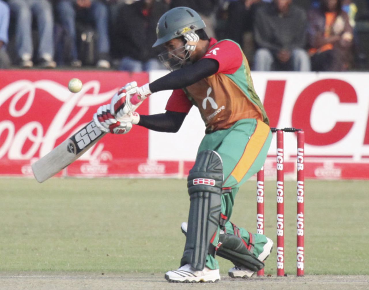 Mushfiqur Rahim made a fighting century to keep Bangladesh in with a chance, Zimbabwe v Bangladesh, 3rd ODI, Harare, August 16, 2011