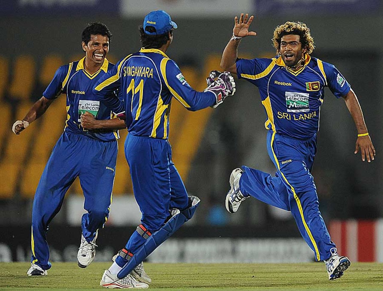 Lasith Malinga starred with a five-for, Sri Lanka v Australia, 3rd ODI, Hambantota, August 16, 2011