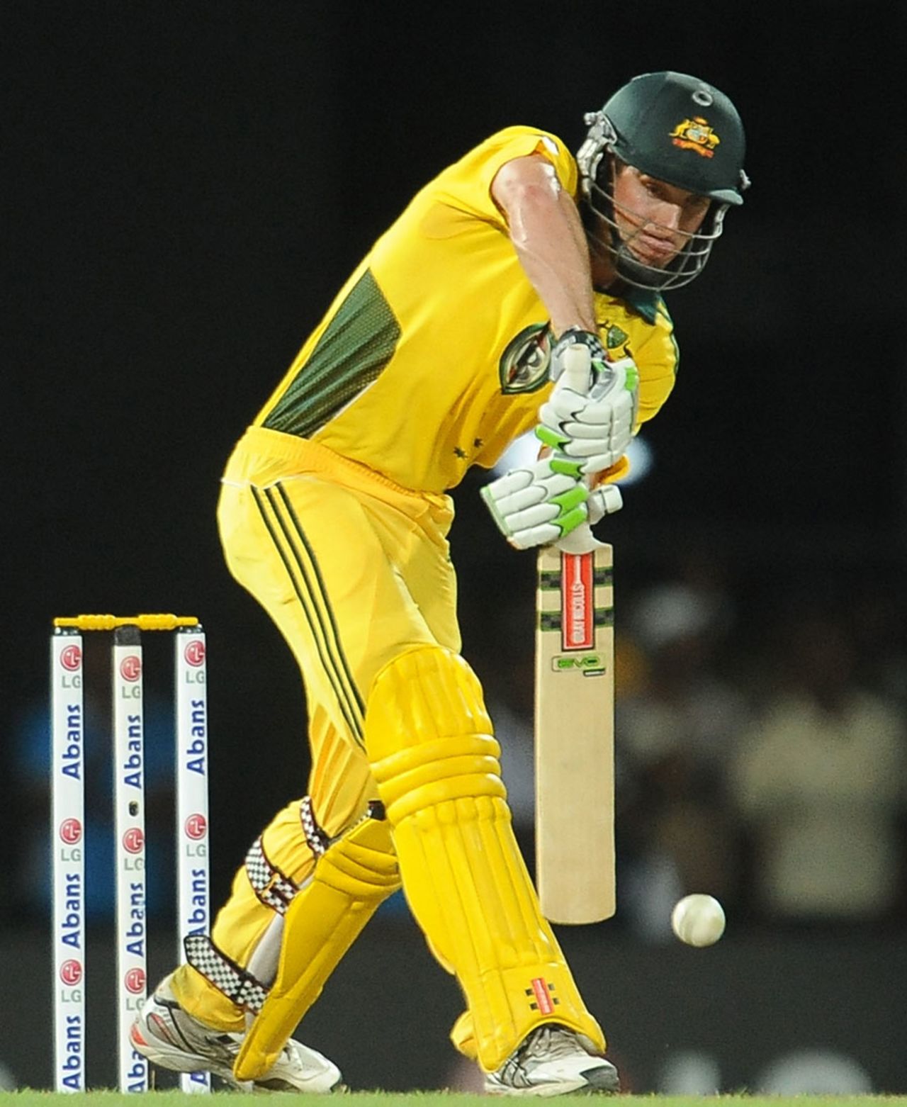 Shaun Marsh's 70 steered Australia's chase, Sri Lanka v Australia, 4th ODI, R Premadasa Stadium, Colombo, August 20, 2011