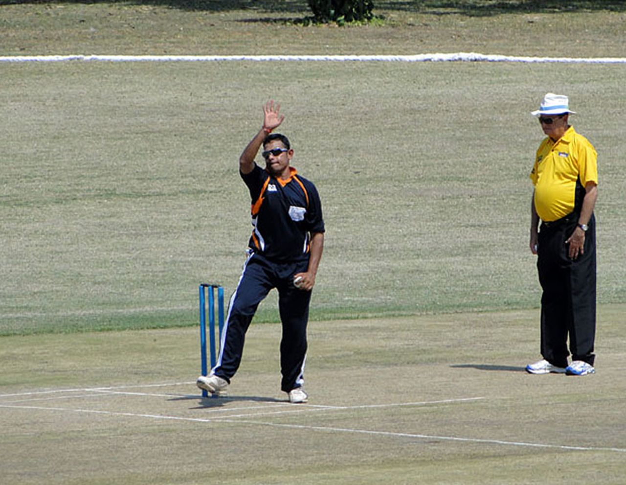 Hiren Varaiya picked up two wickets to help Rift Valley Rhinos to a win, Coast Pekee v Rift Valley Rhinos, East African Cup, Nairobi, August 28, 2011