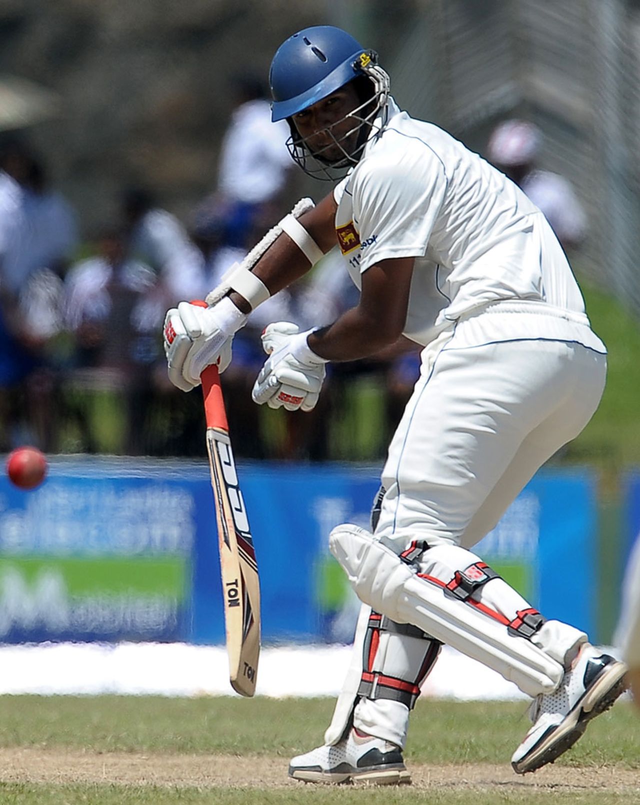 Tharanga Paranavitana was unbeaten on 17 off 85 balls at lunch, Sri Lanka v Australia, 1st Test, Galle, 2nd day, September 1, 2011