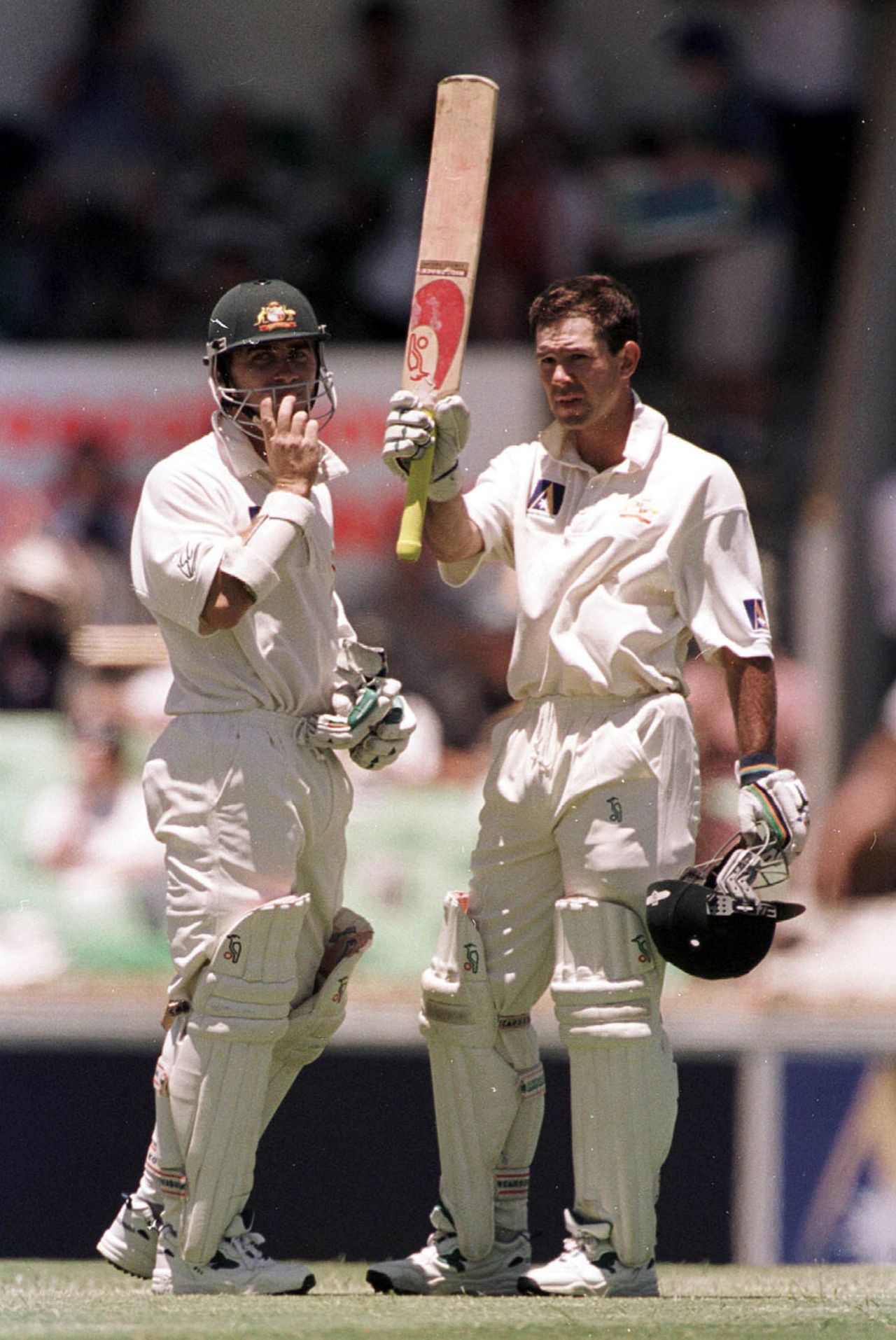 Ricky Ponting put on 327 with Justin Langer, 3rd Test, Perth, November 27, 1999