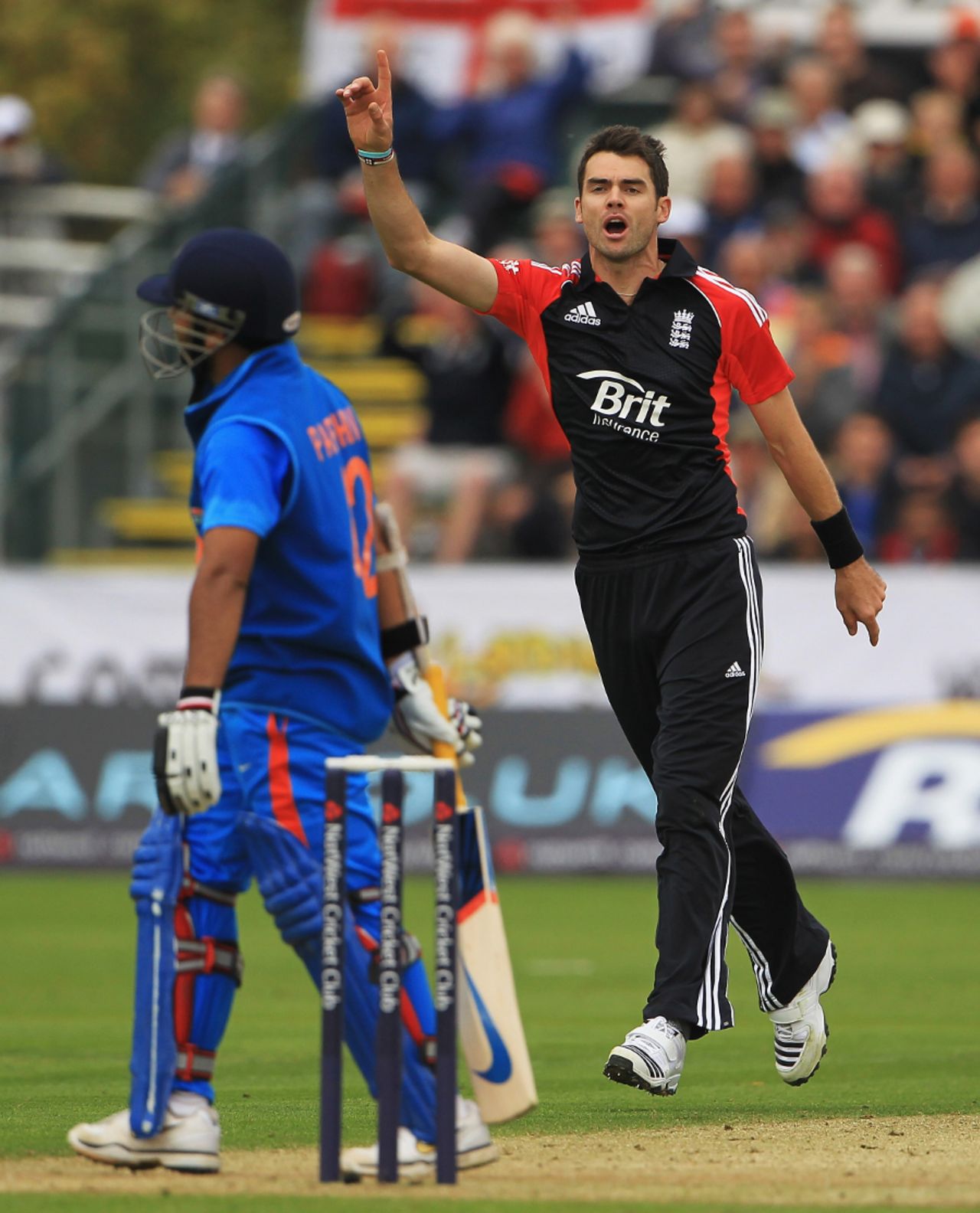 James Anderson had Parthiv Patel caught behind, England v India, 1st ODI, Chester-le-Street, September 3, 2011
