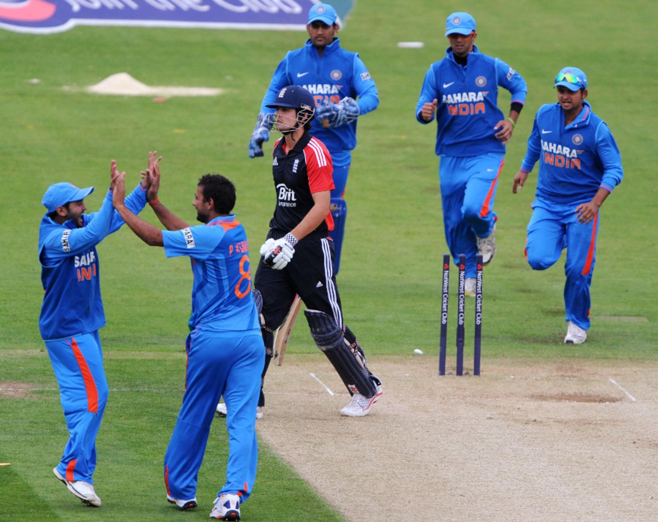 Praveen Kumar struck with the new ball for India, England v India, 1st ODI, Chester-le-Street, September 3, 2011