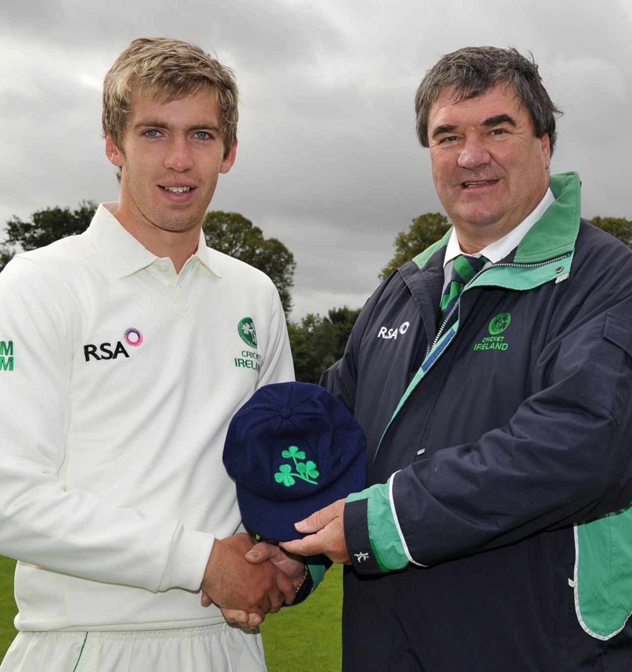Graeme McCarter makes his first-class debut for Ireland, Ireland v Namibia, Intercontinental Cup, 1st day, Belfast, September 6, 2011