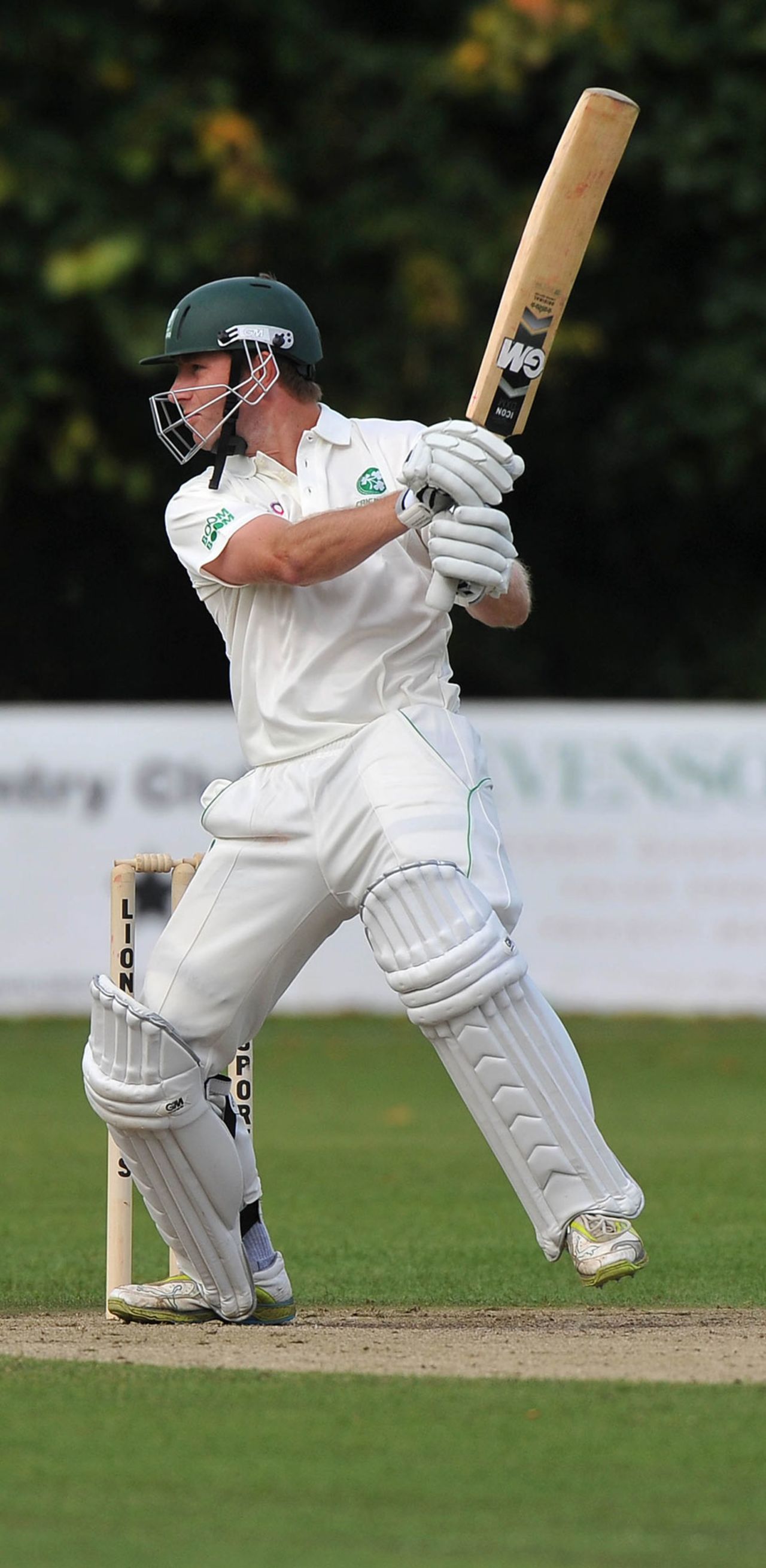 Andrew White added 22 not out to his unbeaten first-innings century as Ireland sealed victory, Ireland v Namibia, Intercontinental Cup, 1st day, Belfast, September 9, 2011