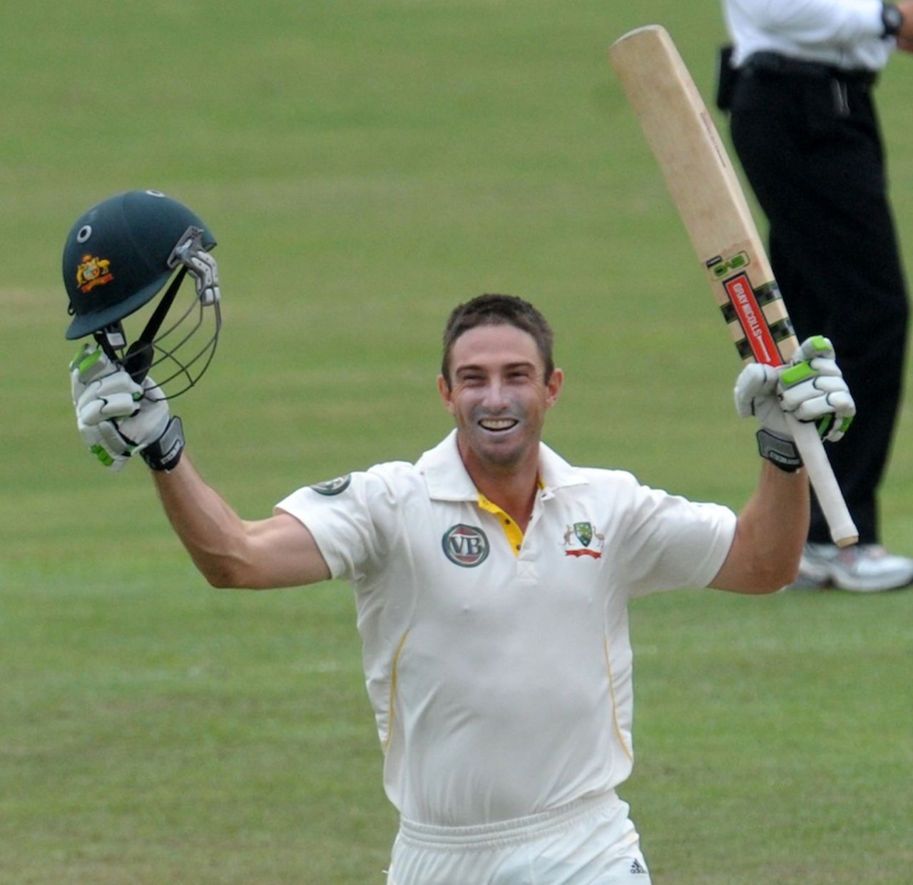 Shaun Marsh is thrilled with his century on Test debut, Sri Lanka v Australia, 2nd Test, Pallekele, 3rd day, September 10, 2011