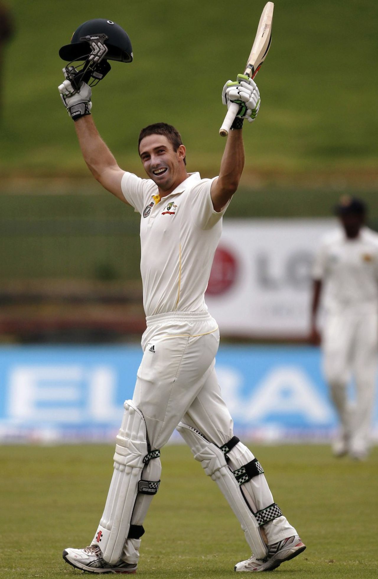 Shaun Marsh was the 19th Australian to score a century on Test debut, Sri Lanka v Australia, 2nd Test, Pallekele, 3rd day, September 10, 2011