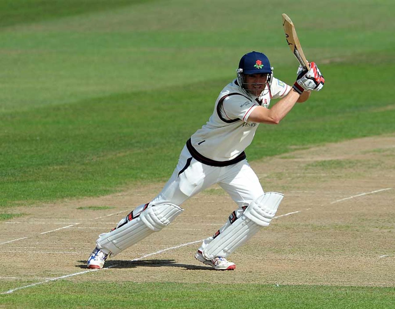 Stephen Moore continued his late-season form with 68, Somerset v Lancashire, County Championship, Division Two, Taunton, September 13, 2011