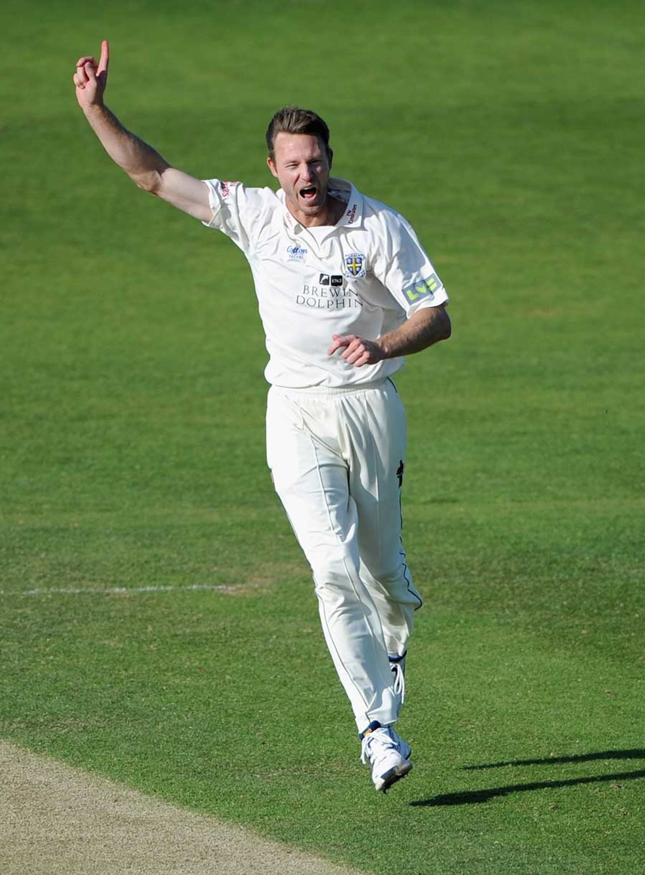 Callum Thorp took four wickets as Durham fought back, Durham v Worcestershire, County Championship, Division One, Chester-le-Street, September 13, 2011