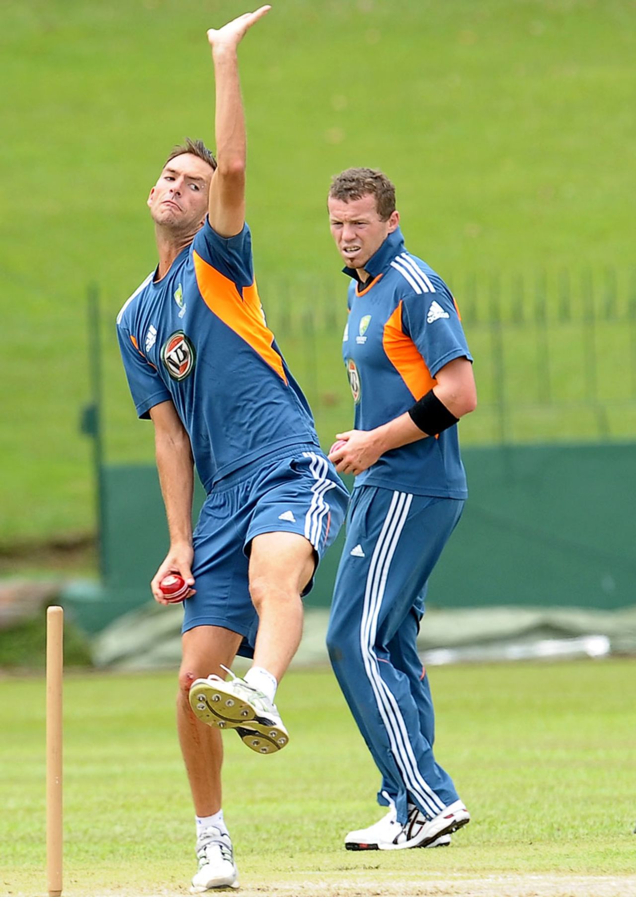 Trent Copeland prepares for the third Test against Sri Lanka, Colombo, September 14, 2011