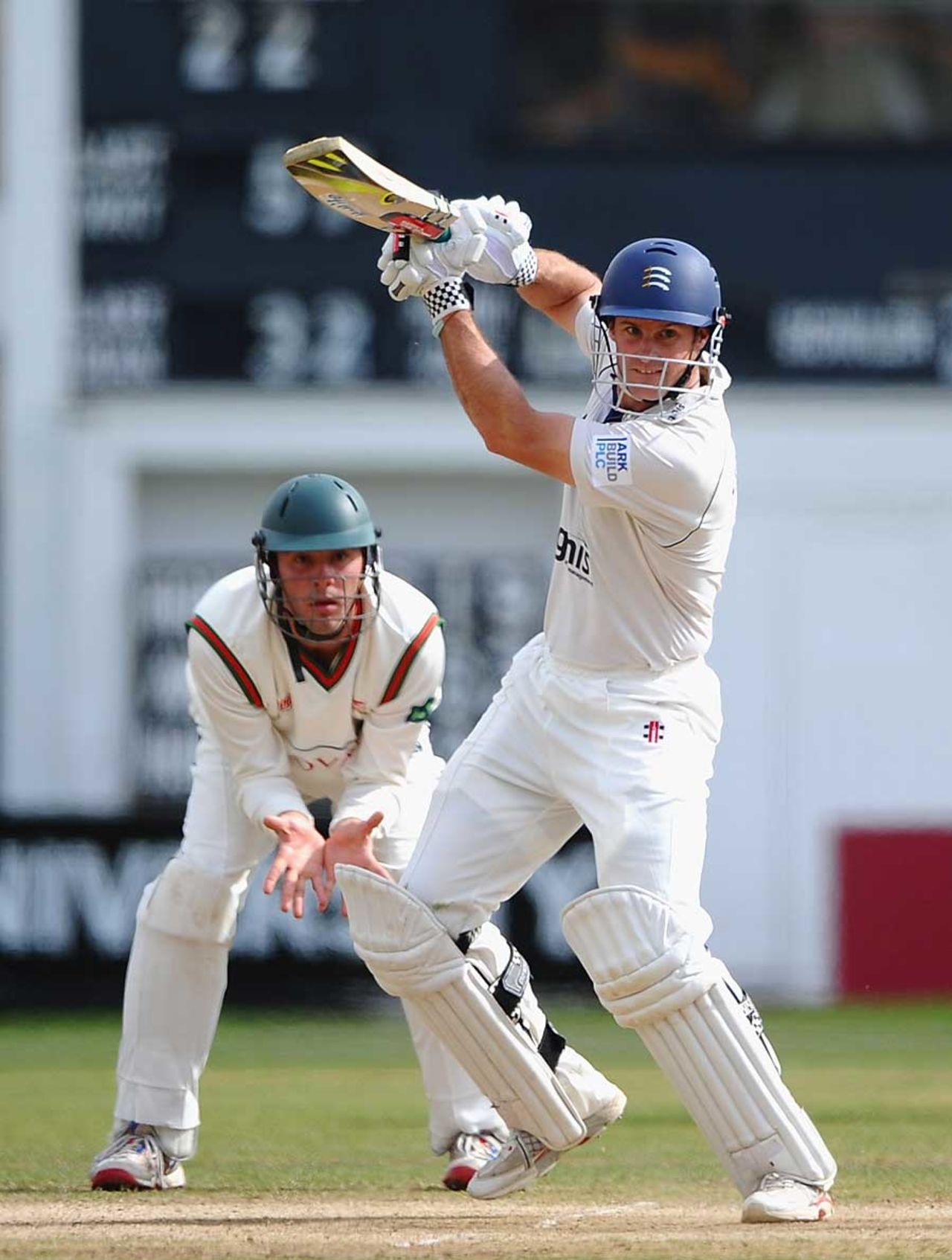 Andrew Strauss hit 30 before Middlesex suffered a wobble, Leicestershire v Middlesex, County Championship, Division Two, Grace Road, September 15, 2011