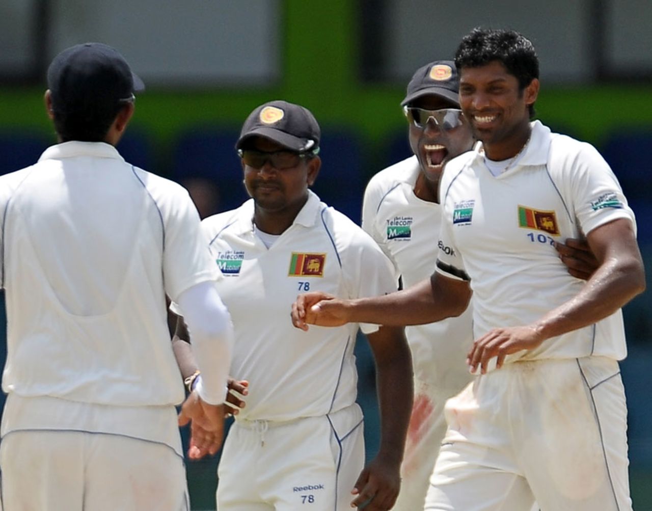 Chanaka Welegedara dismissed Mitchell Johnson and Peter Siddle off consecutive deliveries, Sri Lanka v Australia, 3rd Test, SSC, Colombo, 2nd day, September 17, 2011