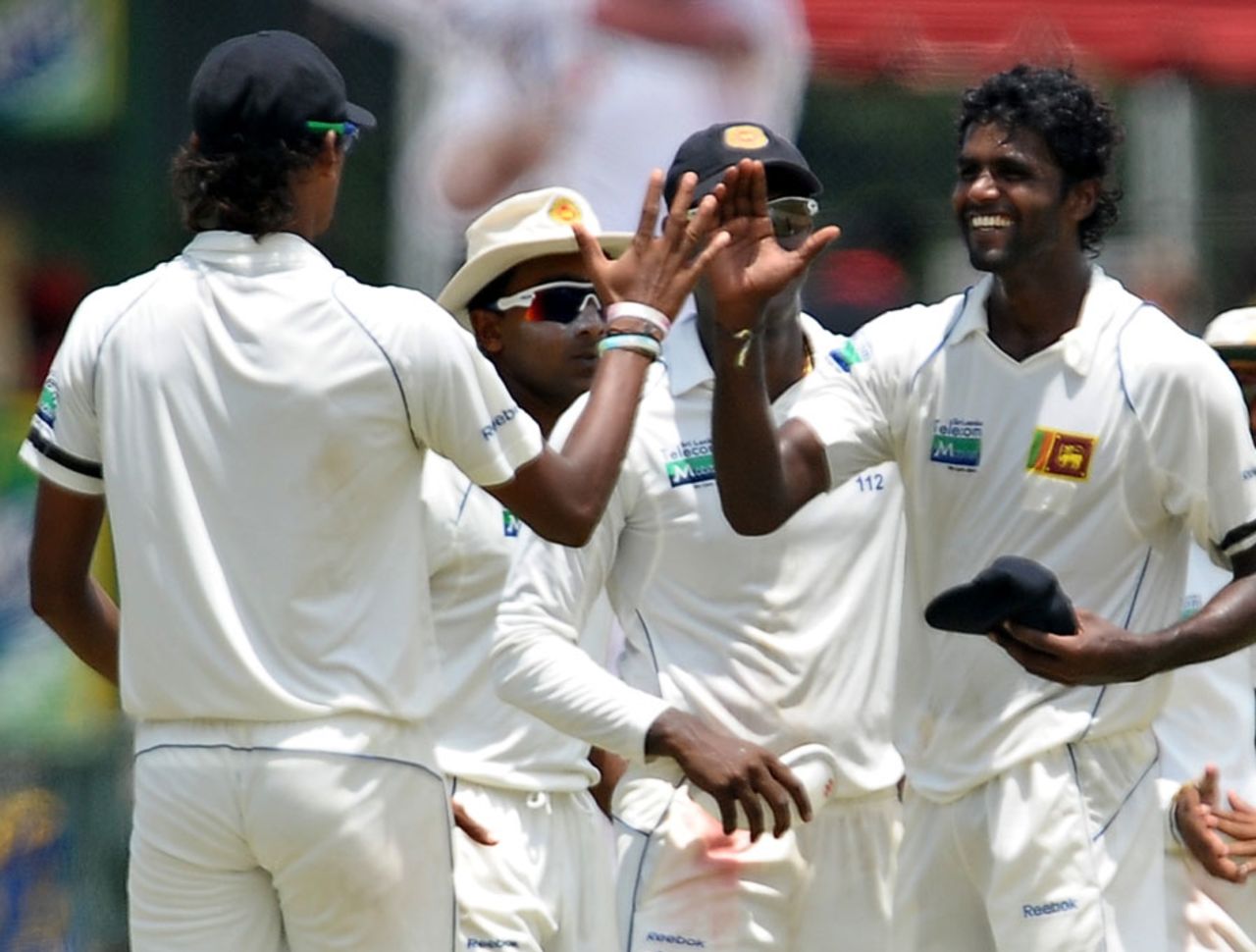 Shaminda Eranga picked up four wickets on Test debut, Sri Lanka v Australia, 3rd Test, SSC, Colombo, 2nd day, September 17, 2011