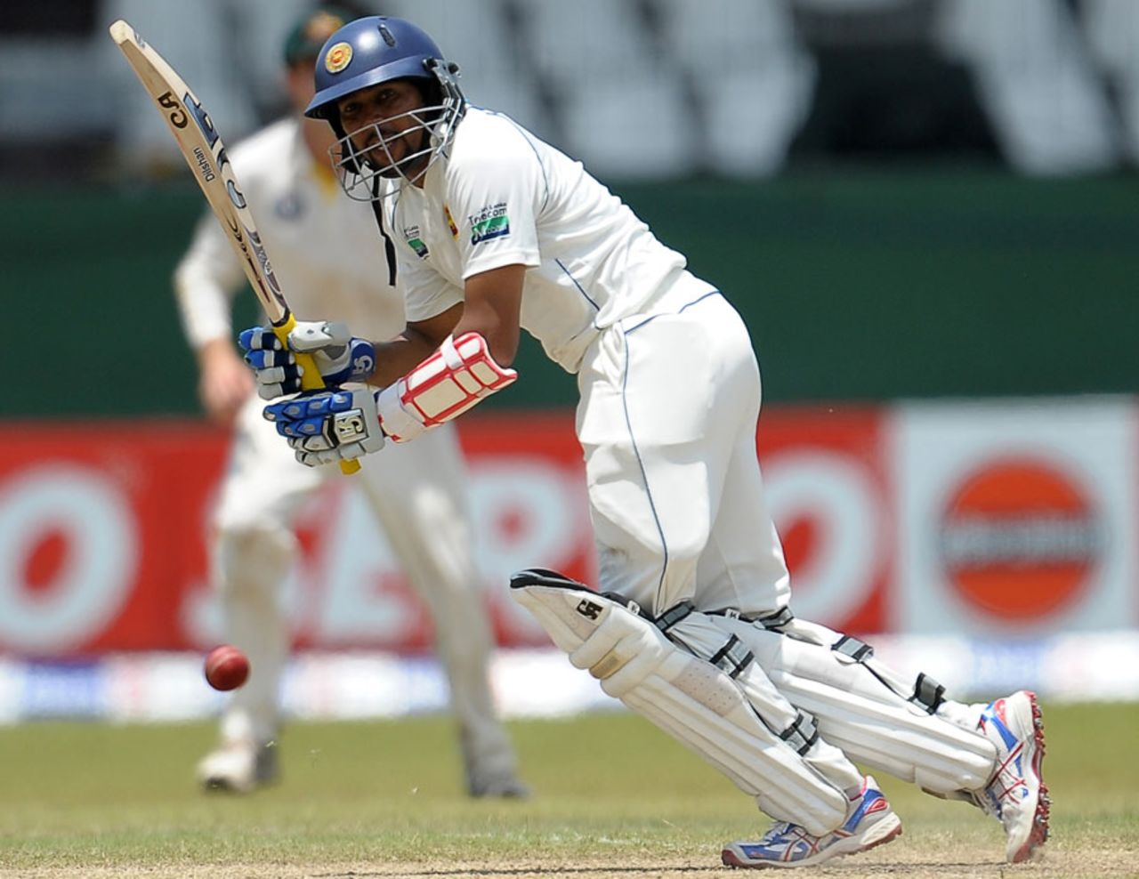 Tillakaratne Dilshan batted lower down the order at No. 5, Sri Lanka v Australia, 3rd Test, SSC, Colombo, 3rd day, September 18, 2011