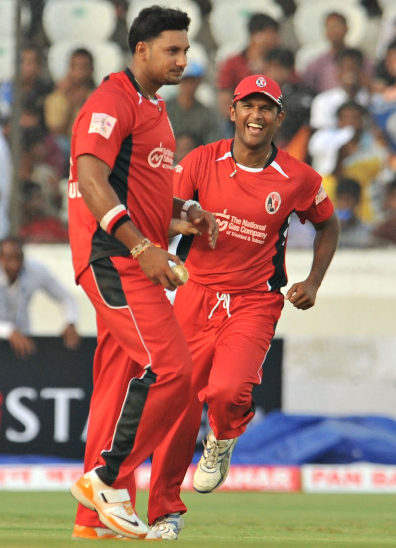 Ravi Rampaul finished with 2 for 17 and contributed to two run-outs, Ruhuna v T&T, CLT20 qualifier, Hyderabad, September 19, 2011