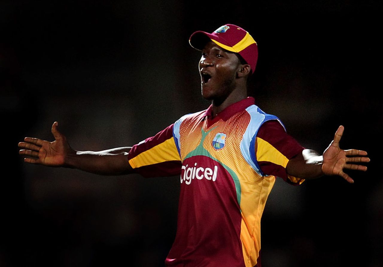 Darren Sammy led West Indies superbly in the field, England v West Indies, 2nd Twenty20, The Oval, September 25, 2011