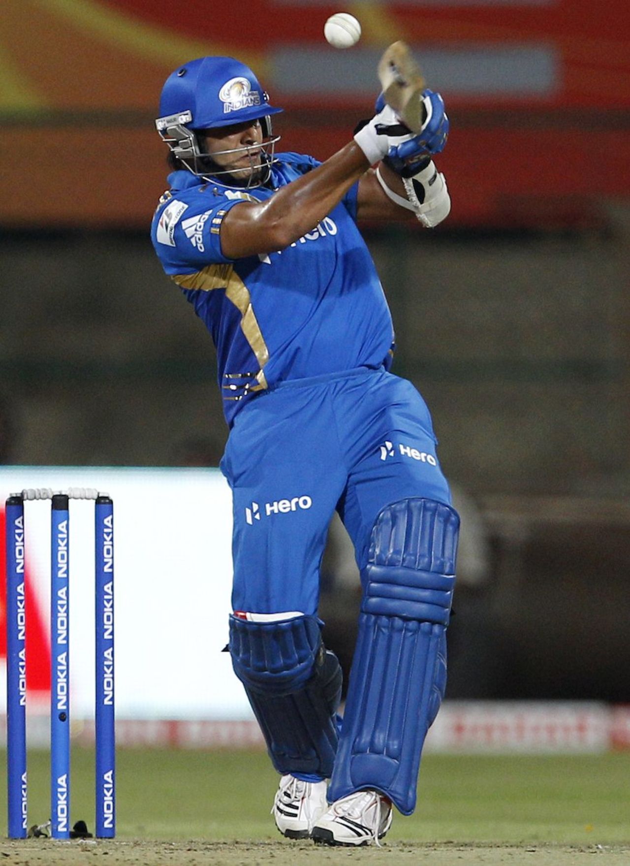 Sarul Kanwar scored 45 off 21 balls, Mumbai Indians v Cape Cobras, Champions League Twenty20, Bangalore, September 30, 2011