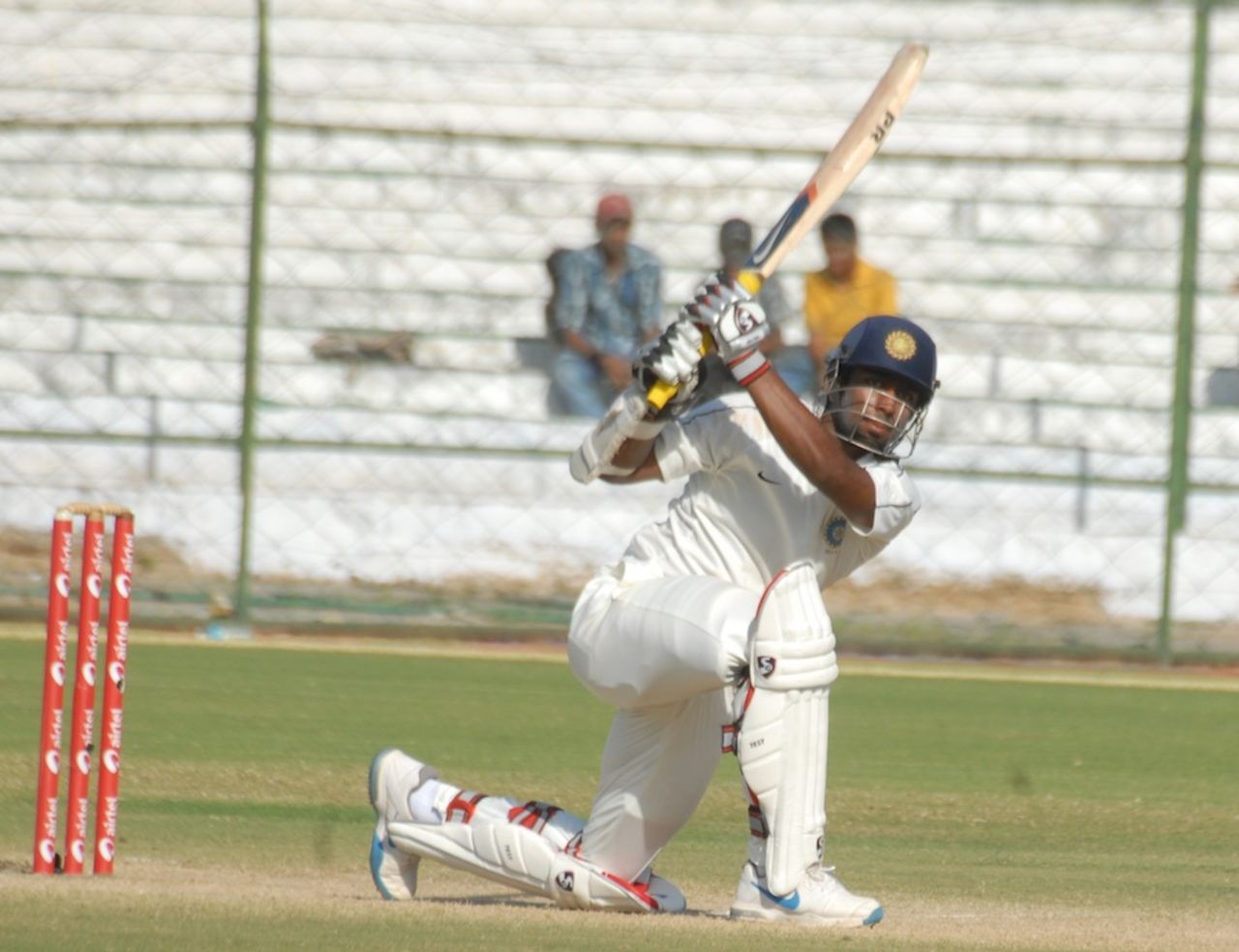 Abhinav Mukund scored 154 off 159 balls, Rajasthan v Rest of India, Irani Cup, Jaipur, 4th day, October 4, 2011