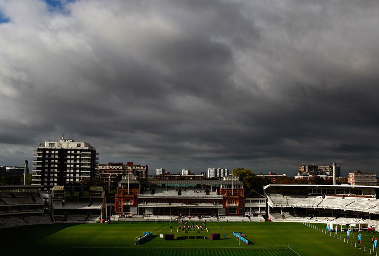 An Olympic test event for archery takes place at Lord's, London, October 4, 2011