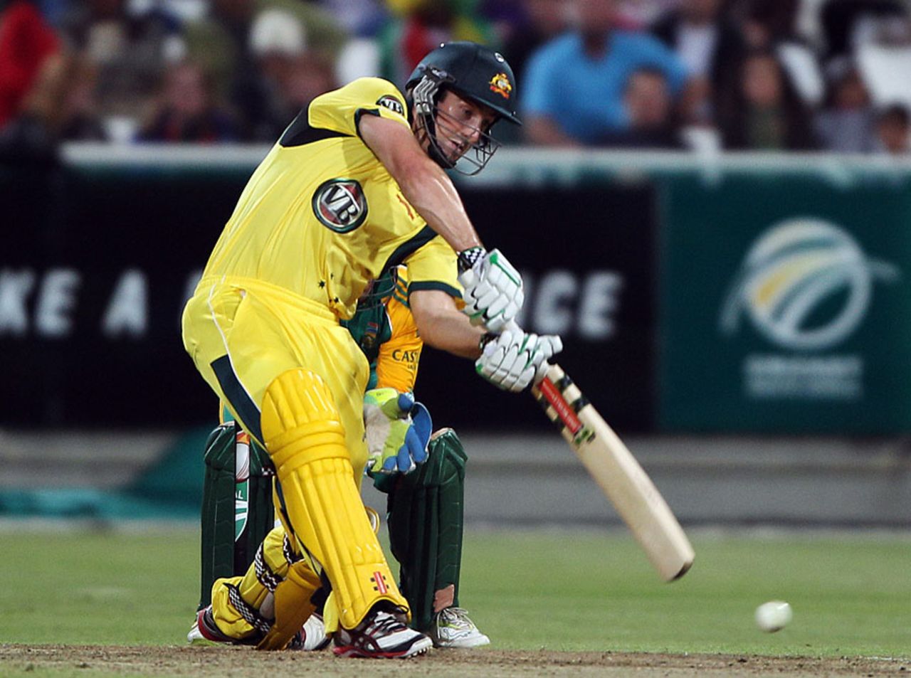 Shaun Marsh played nicely for his 25, South Africa v Australia, 1st Twenty20, Cape Town, October 13, 2011