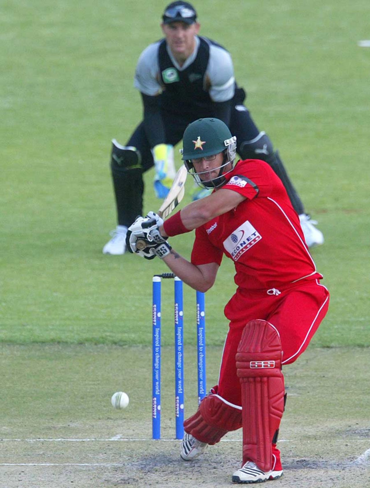 Charles Coventry made just 10, Zimbabwe v New Zealand, 1st Twenty20 international, Harare