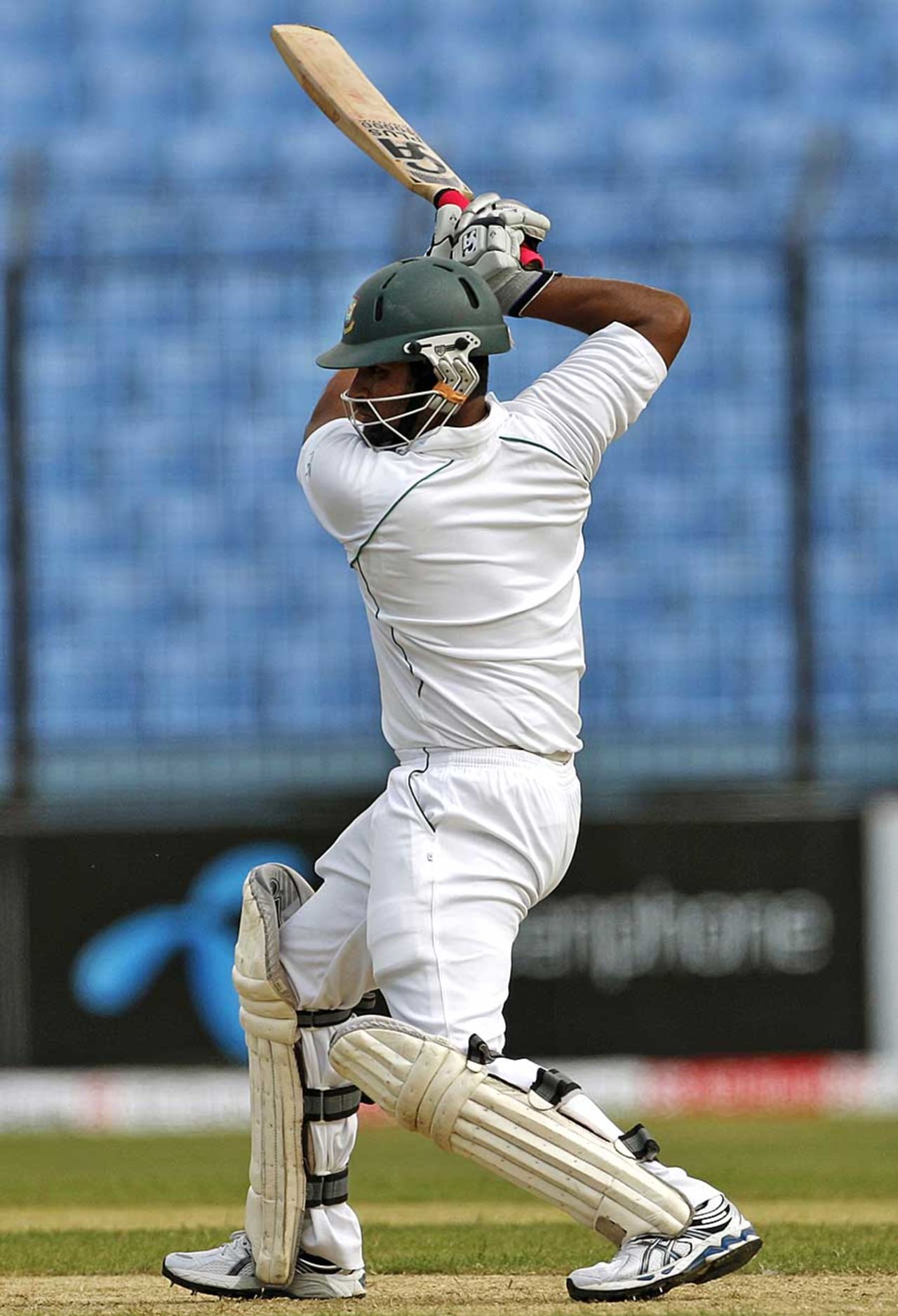 Tamim iqbal made a half-century, Bangladesh v West Indies, 1st Test, Chittagong, 1st day, October 21, 2011