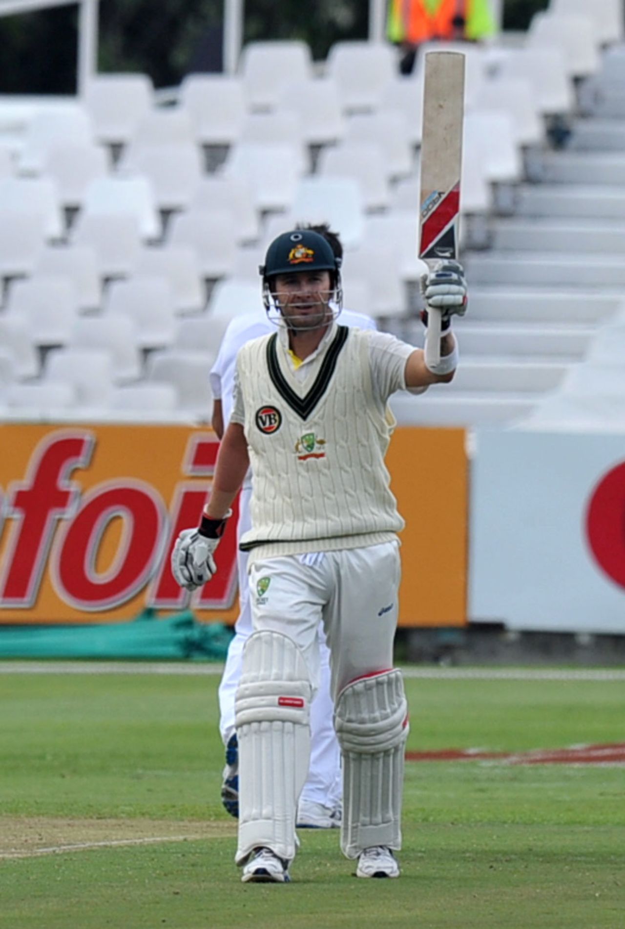 Michael Clarke hit a quick half-century, South Africa v Australia, 1st Test, Cape Town, 1st day, November 9, 2011