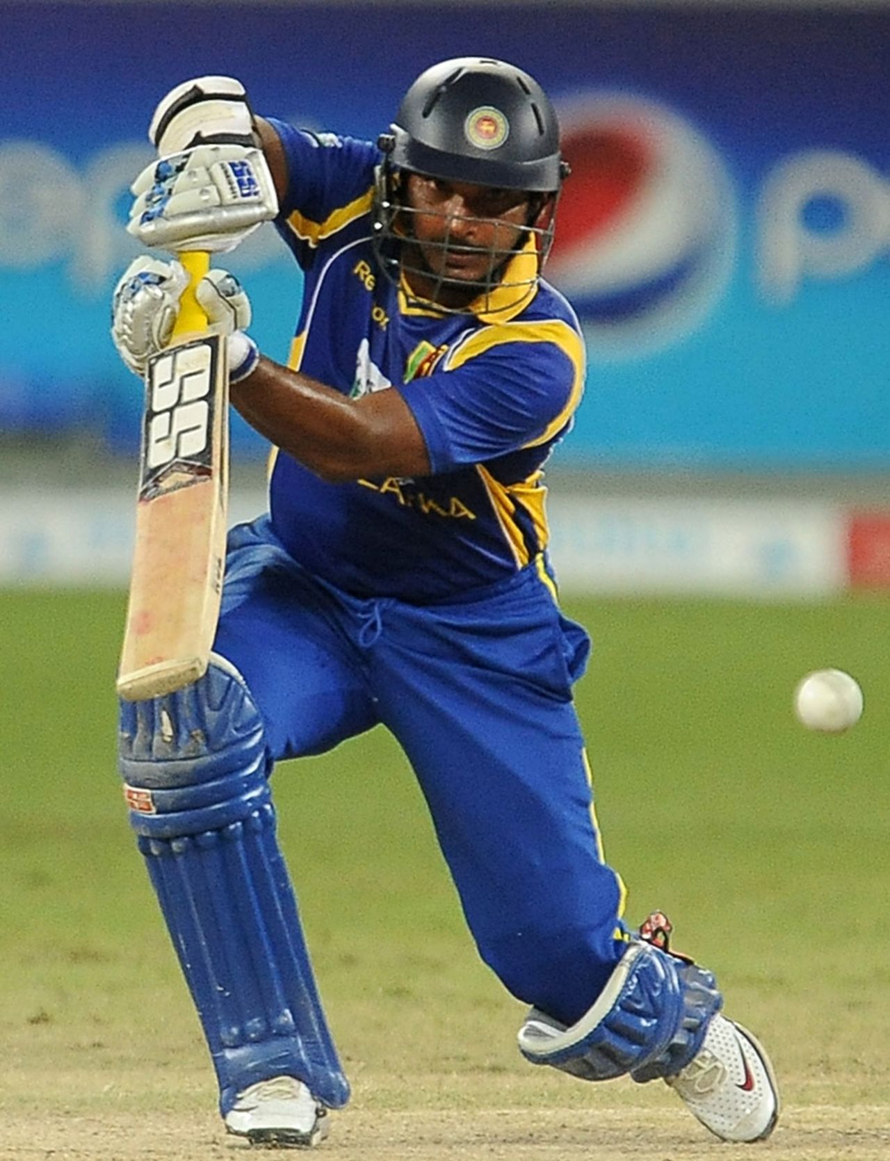 Kumar Sangakkara drives into the off side, Pakistan v Sri Lanka, 3rd ODI, Dubai, November 18, 2011