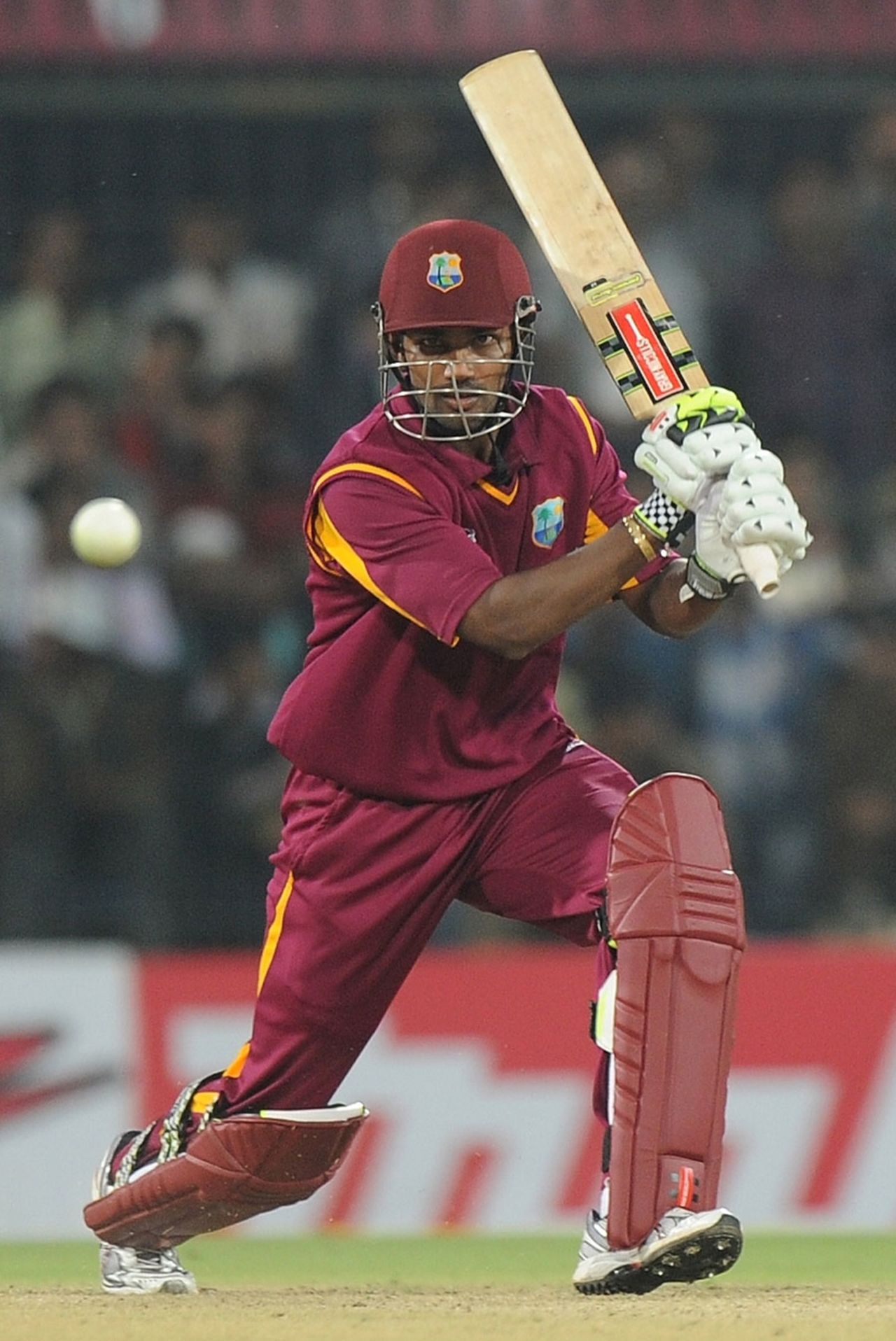 Denesh Ramdin made 96, which is the highest ODI score by a West Indies keeper, India v West Indies, 4th ODI, Indore, December 8, 2011
