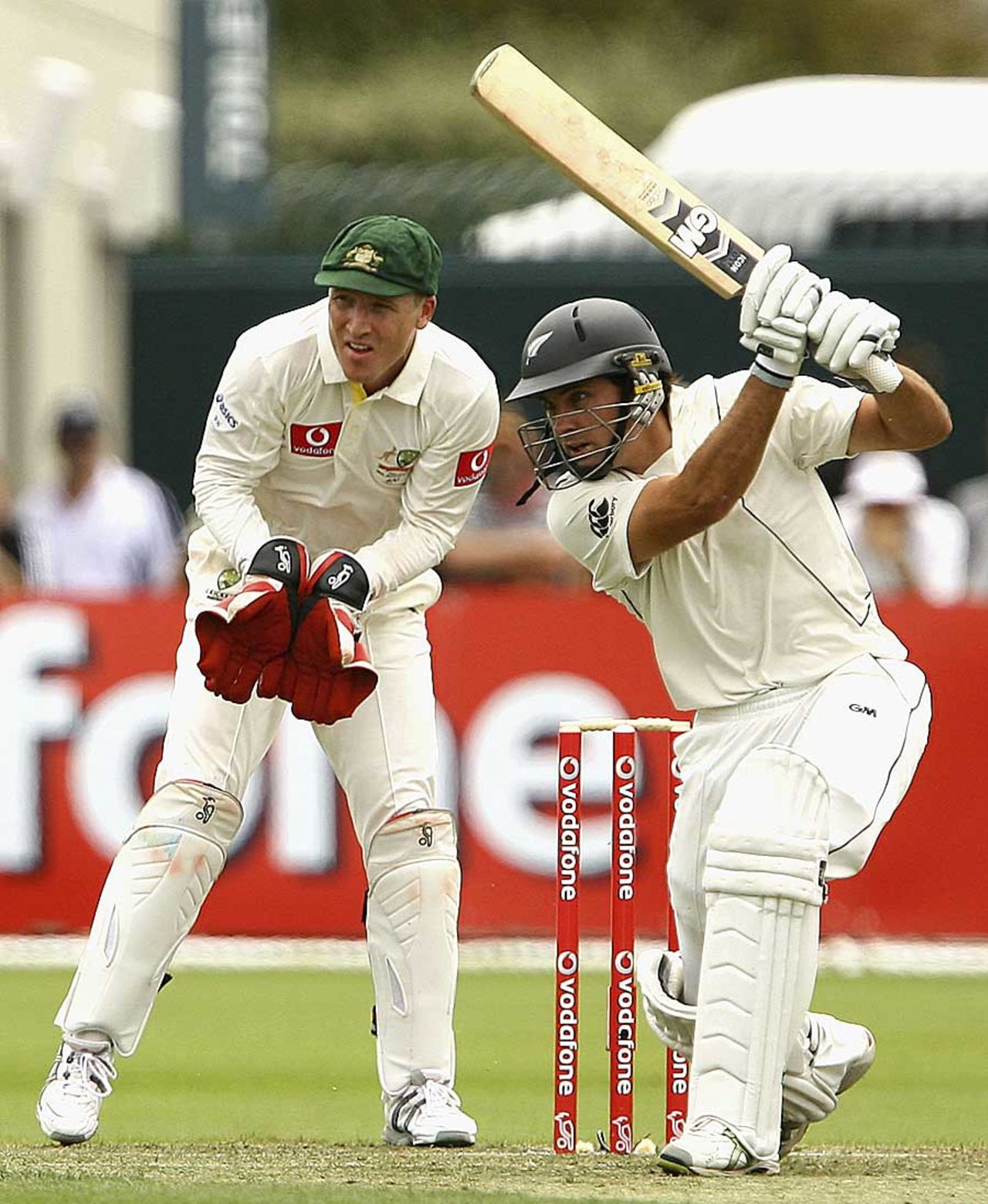 Dean Brownlie shone once again with the bat, Australia v New Zealand, 2nd Test, Hobart, 1st day, December 9, 2011