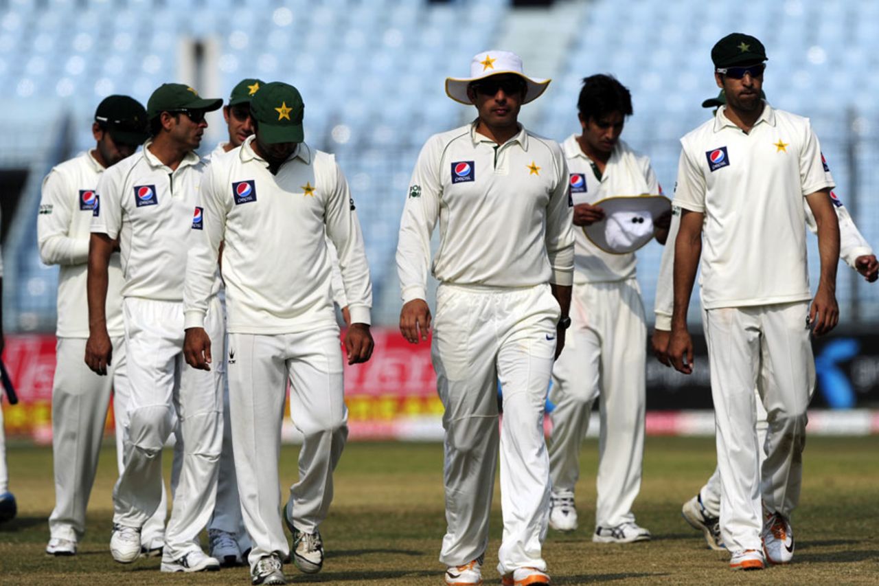 Misbah-ul-Haq's men have won five Tests out of nine in 2011, Bangladesh v Pakistan, 1st Test, Chittagong, 4th day, December 12, 2011 