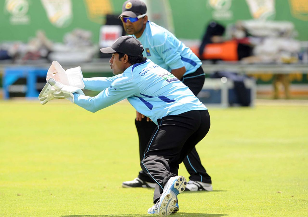 Kaushal Silva prepares for the first Test, Centurion, December 14, 2011