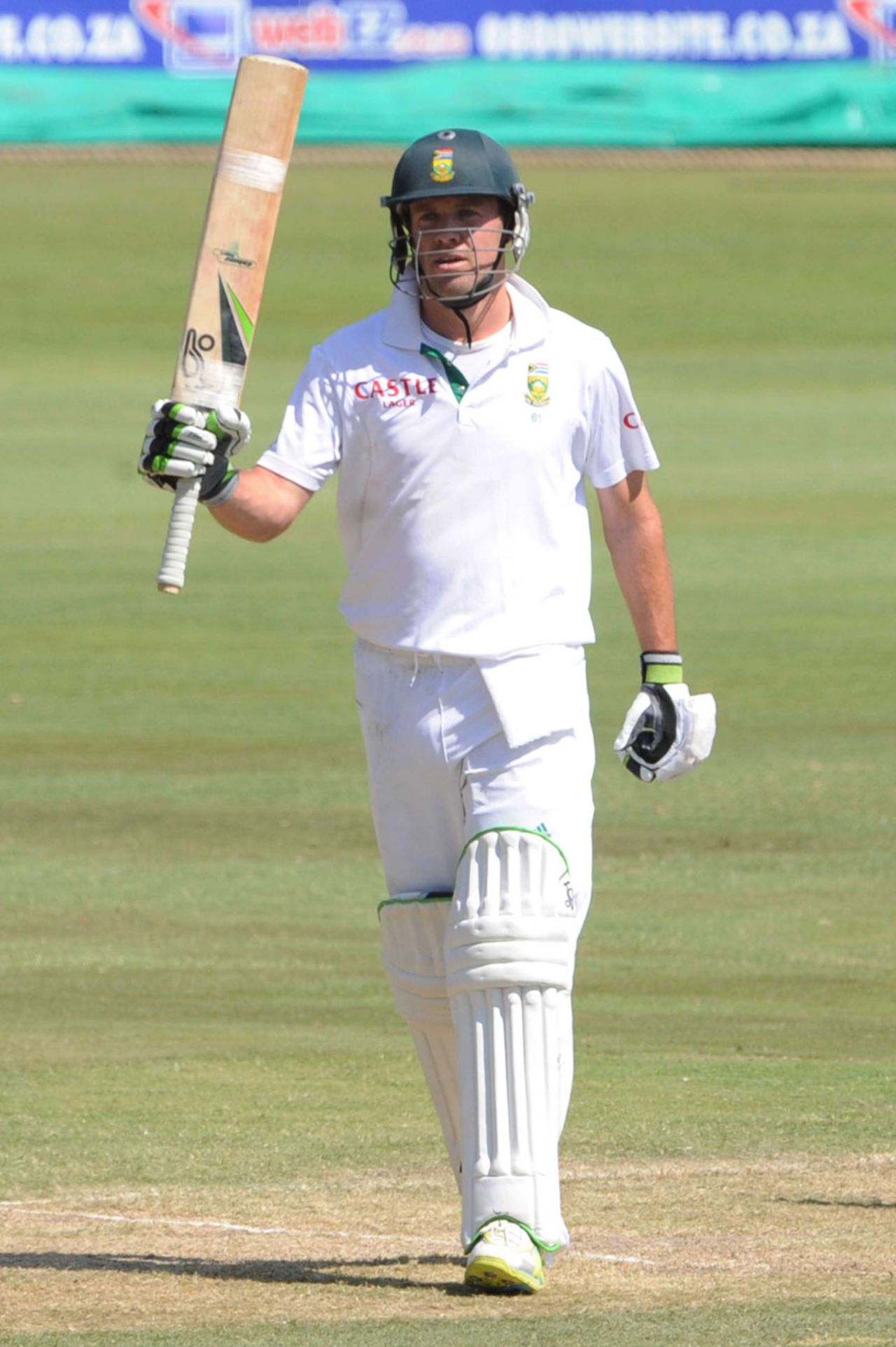 AB de Villiers reaches 50, South Africa v Sri Lanka, 1st Test, Centurion, 2nd day, December 16, 2011
