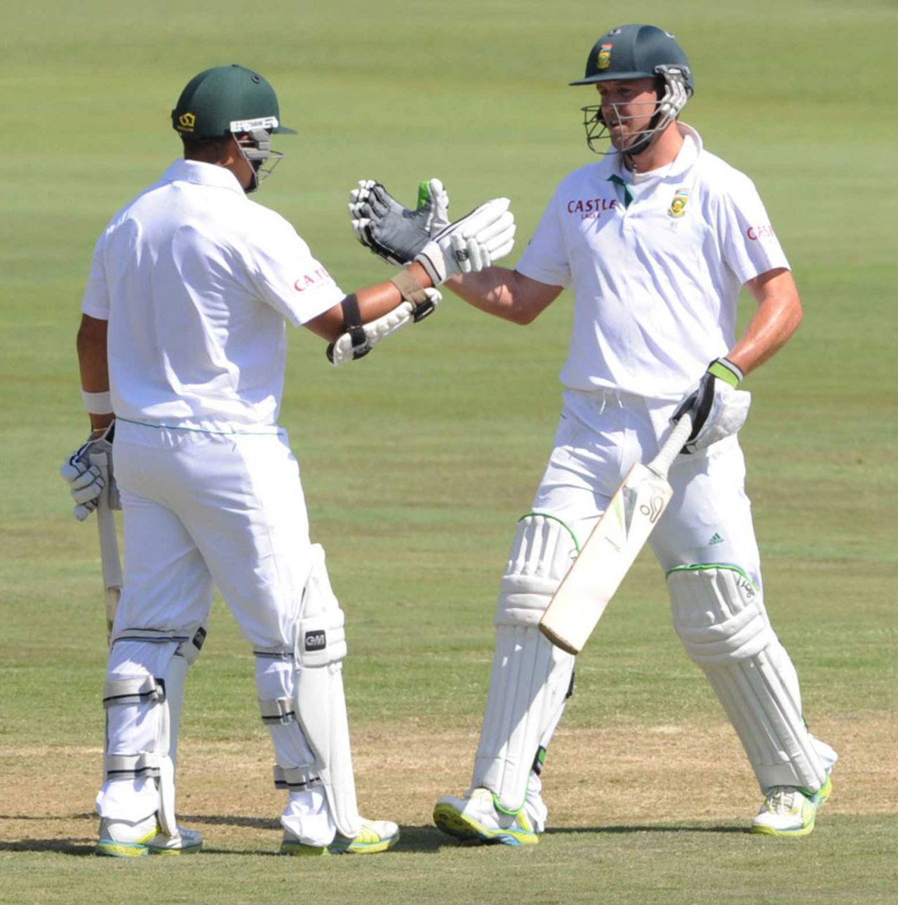 AB de Villiers and Ashwell Prince added 97 for the sixth wicket, South Africa v Sri Lanka, 1st Test, Centurion, 2nd day, December 16, 2011