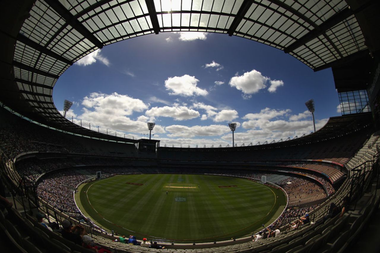 A view of the MCG, Australia v India, 1st Test, Melbourne, 2nd day, December 27, 2011