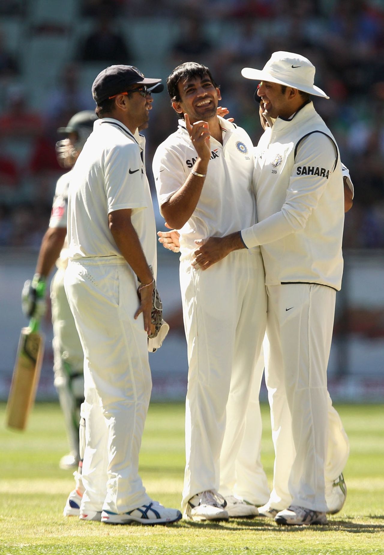 Zaheer Khan got rid of Brad Haddin, Australia v India, 1st Test, Melbourne, 3rd day, December 28, 2011