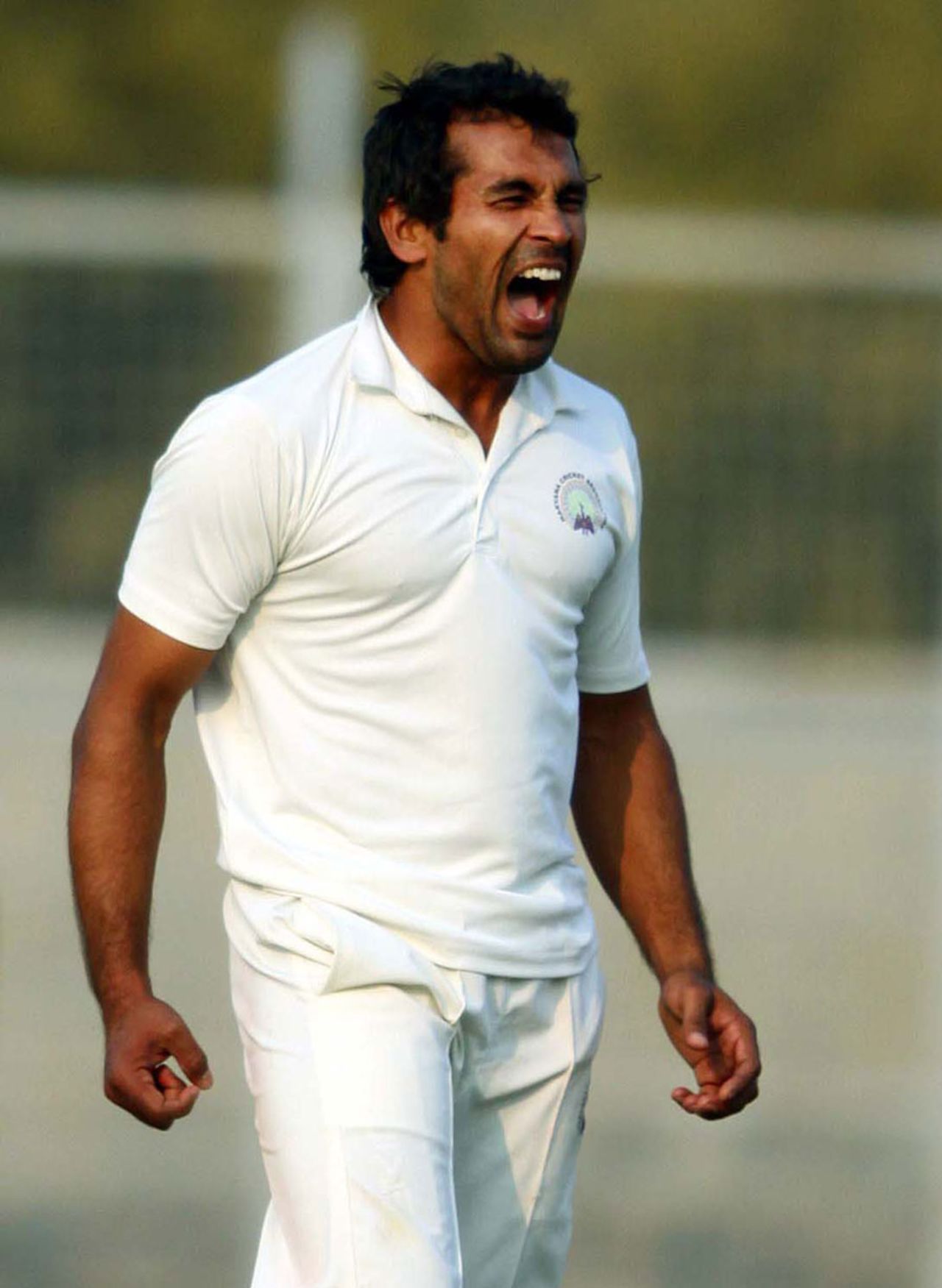 Sachin Rana took four wickets in Rajasthan's second innings, Haryana v Rajasthan, 1st semi-final, Ranji Trophy 2011-12, Lahli, 2nd day, January 11, 2012 