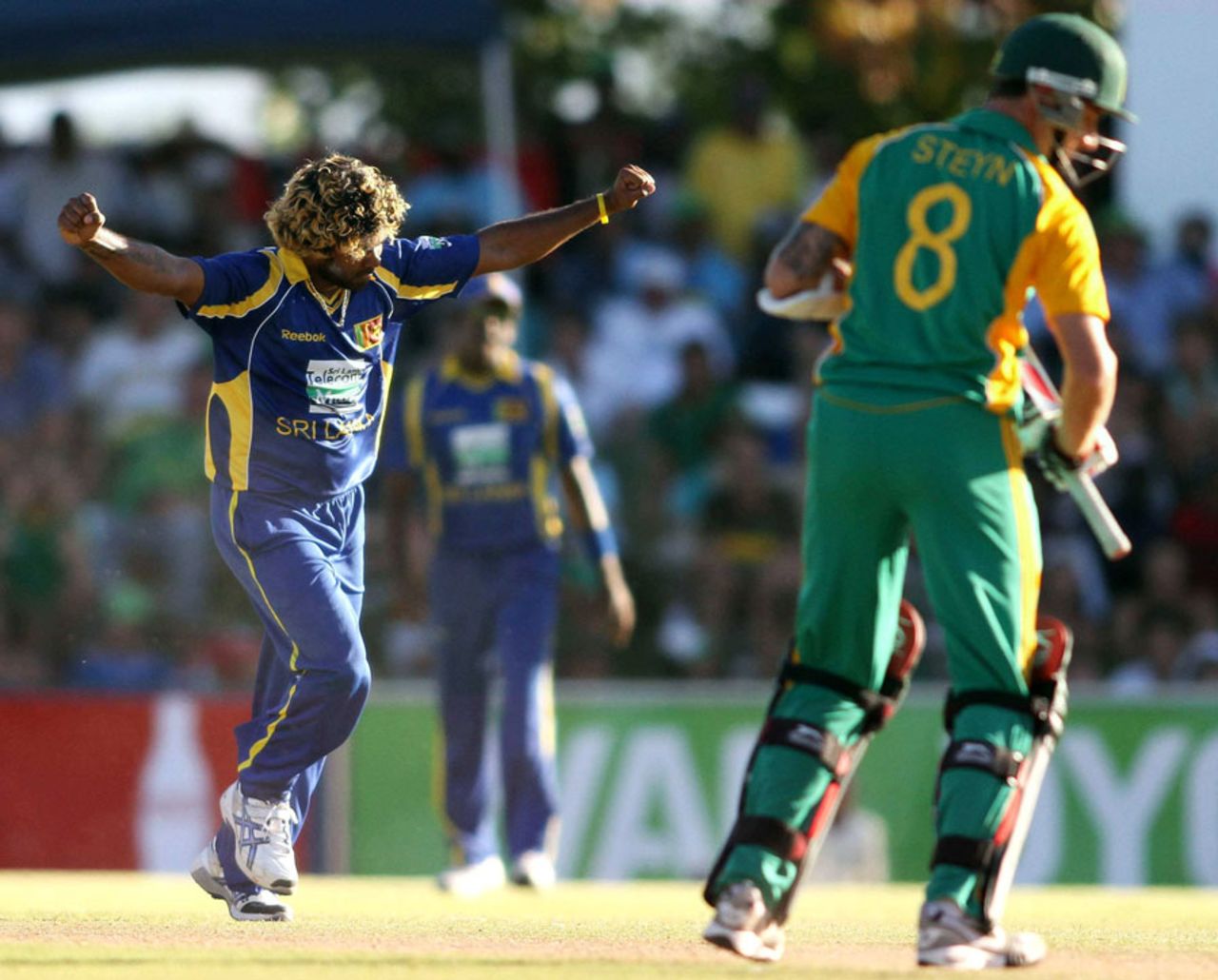 Lasith Malinga got yet another five-wicket haul, South Africa v Sri Lanka, 1st ODI, Paarl, January 11, 2012