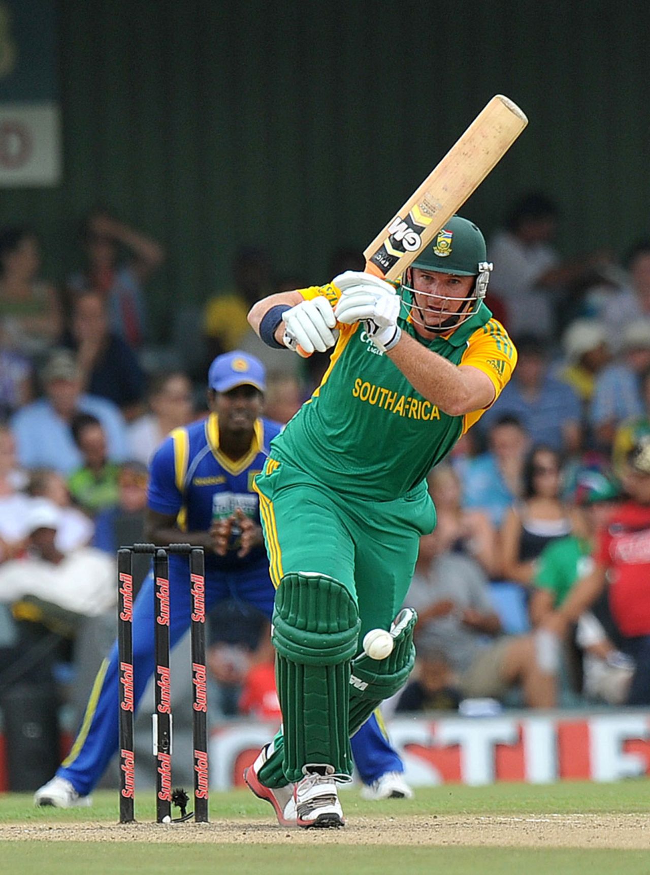 Graeme Smith was involved in a half-century opening stand, South Africa v Sri Lanka, 2nd ODI, East London, January 14, 2012