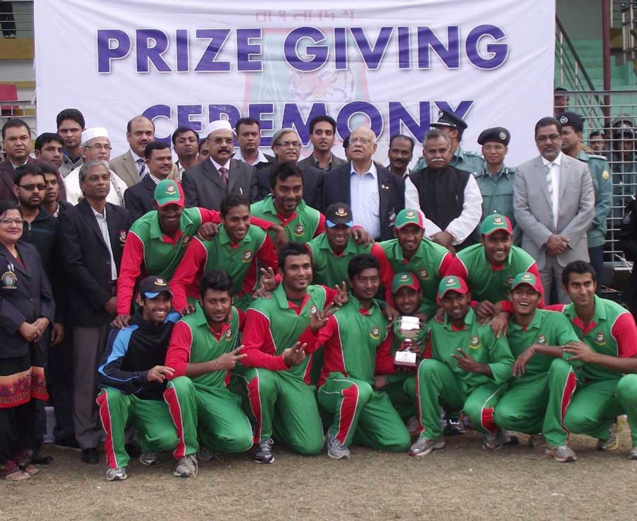 Bangladesh A took the series 3-2, Bangladesh A v England Lions, 5th unofficial ODI, Sylhet, January 18, 2012
