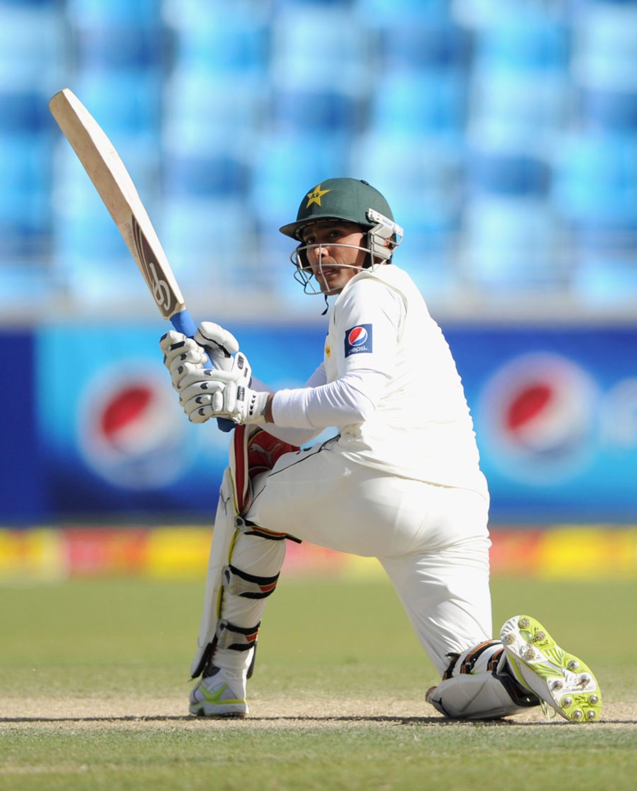 Adnan Akmal made a valuable 61, Pakistan v England, 1st Test, Dubai, 3rd day, January 19, 2012
